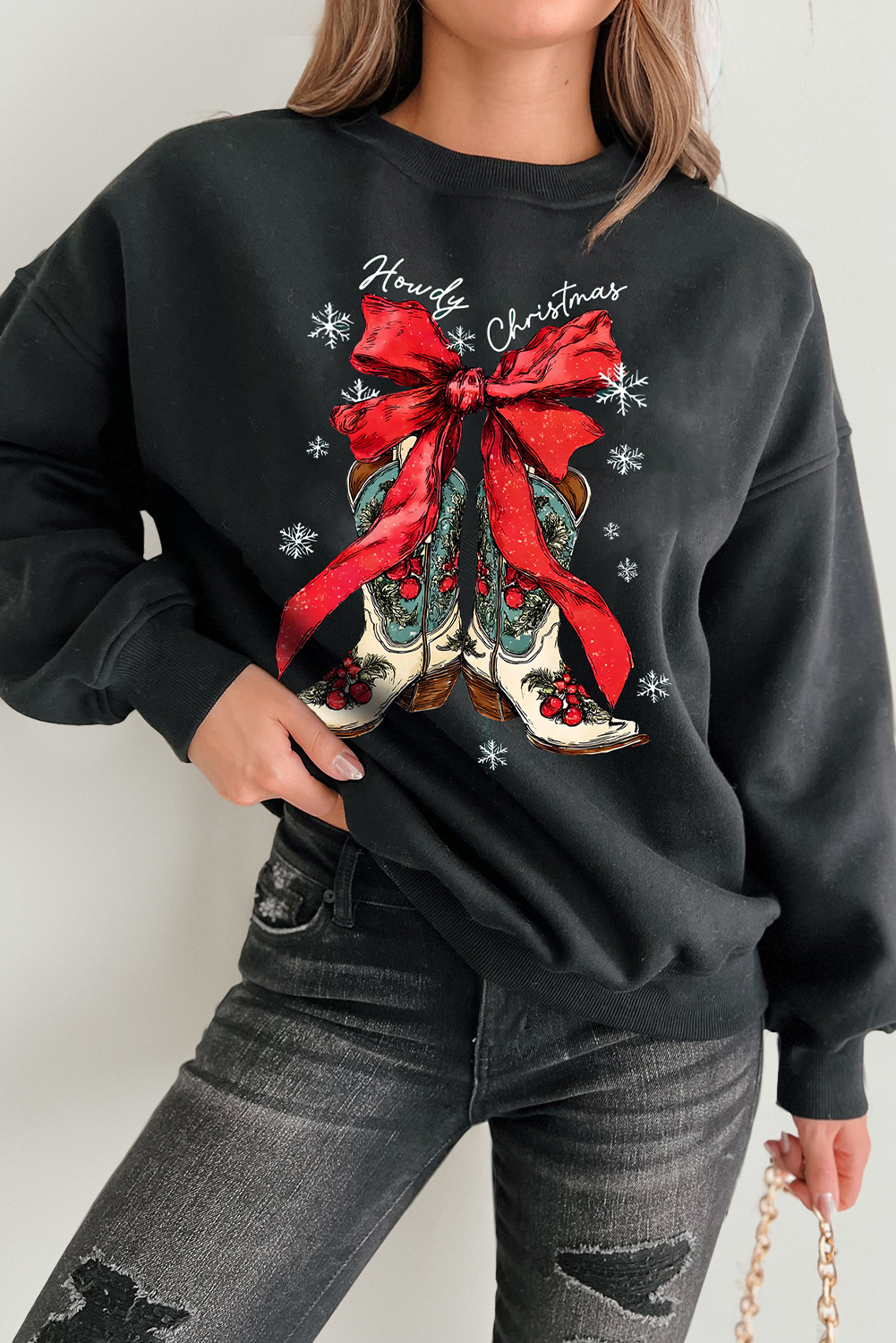 Cowboy Christmas Sweatshirt