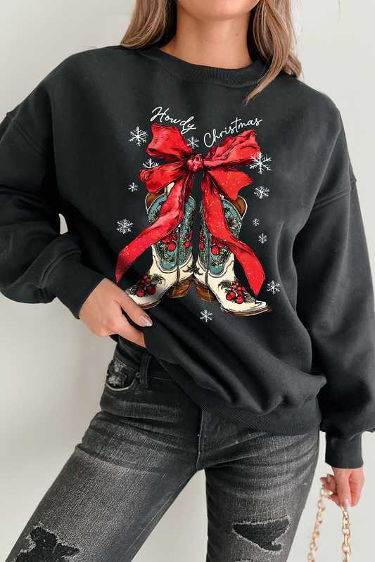 Cowboy Christmas Sweatshirt