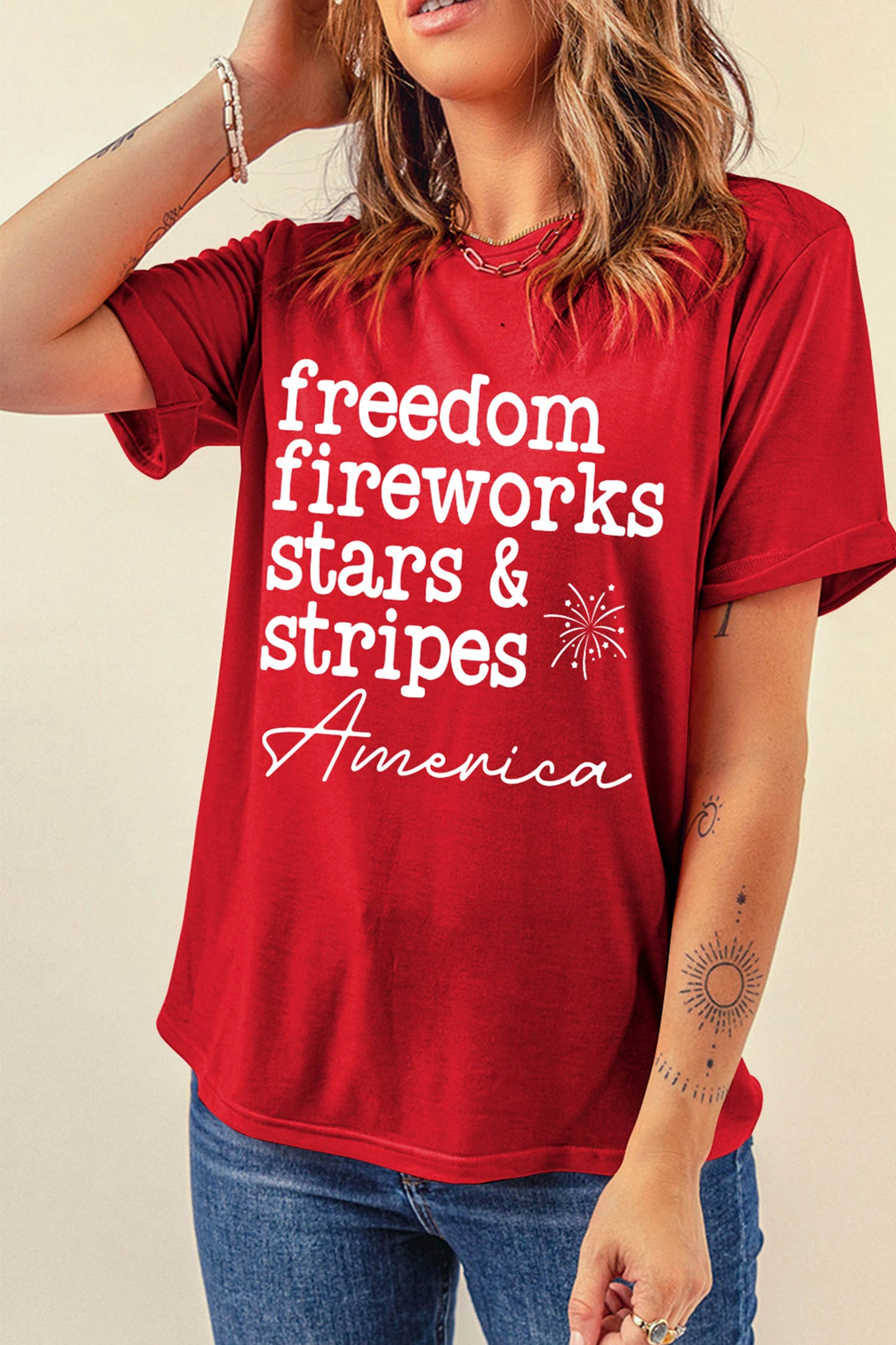 Freedom & Fireworks Tee