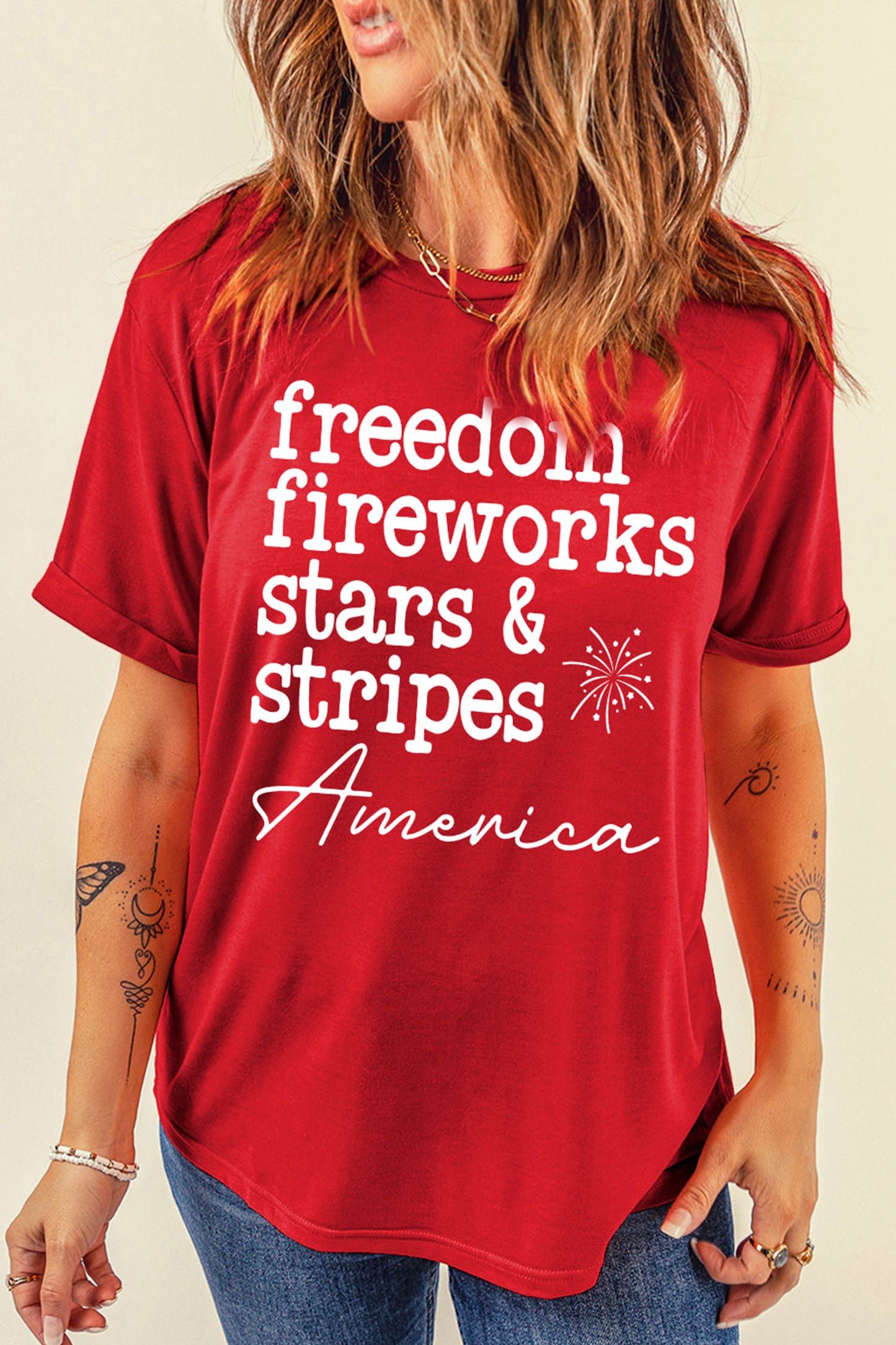 Freedom & Fireworks Tee