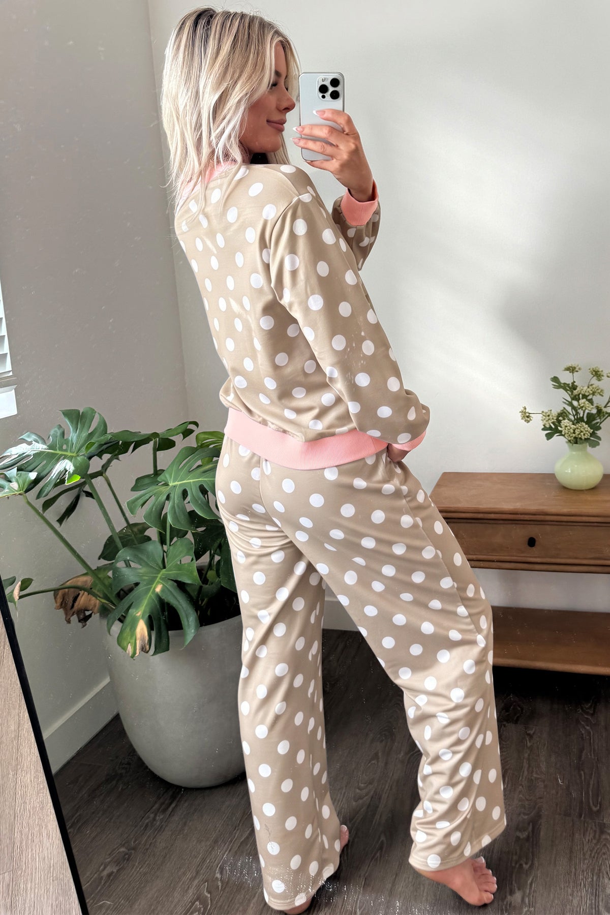 Polka Dot Pants Set
