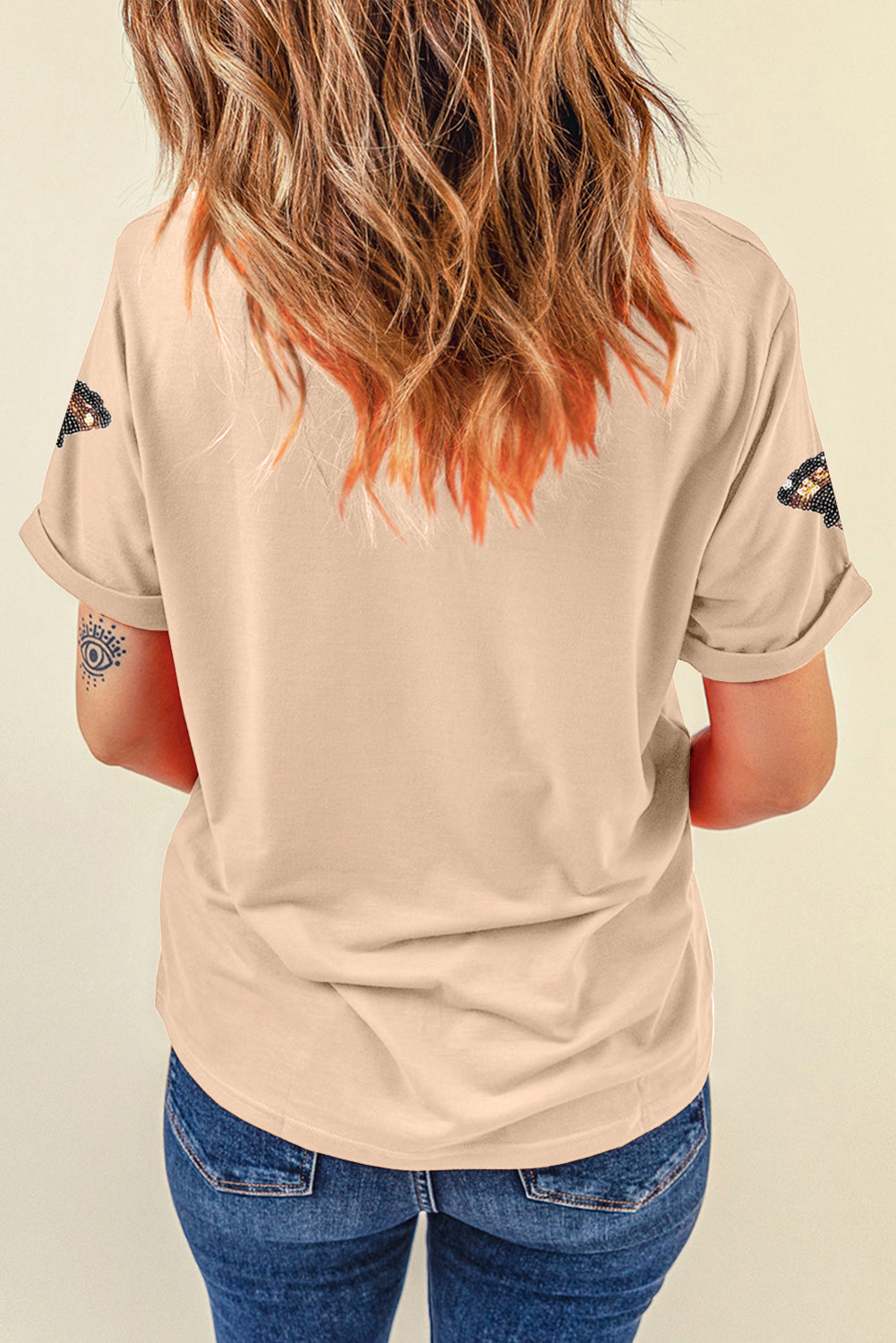 Sequin Turkeys Thanksgiving Tee