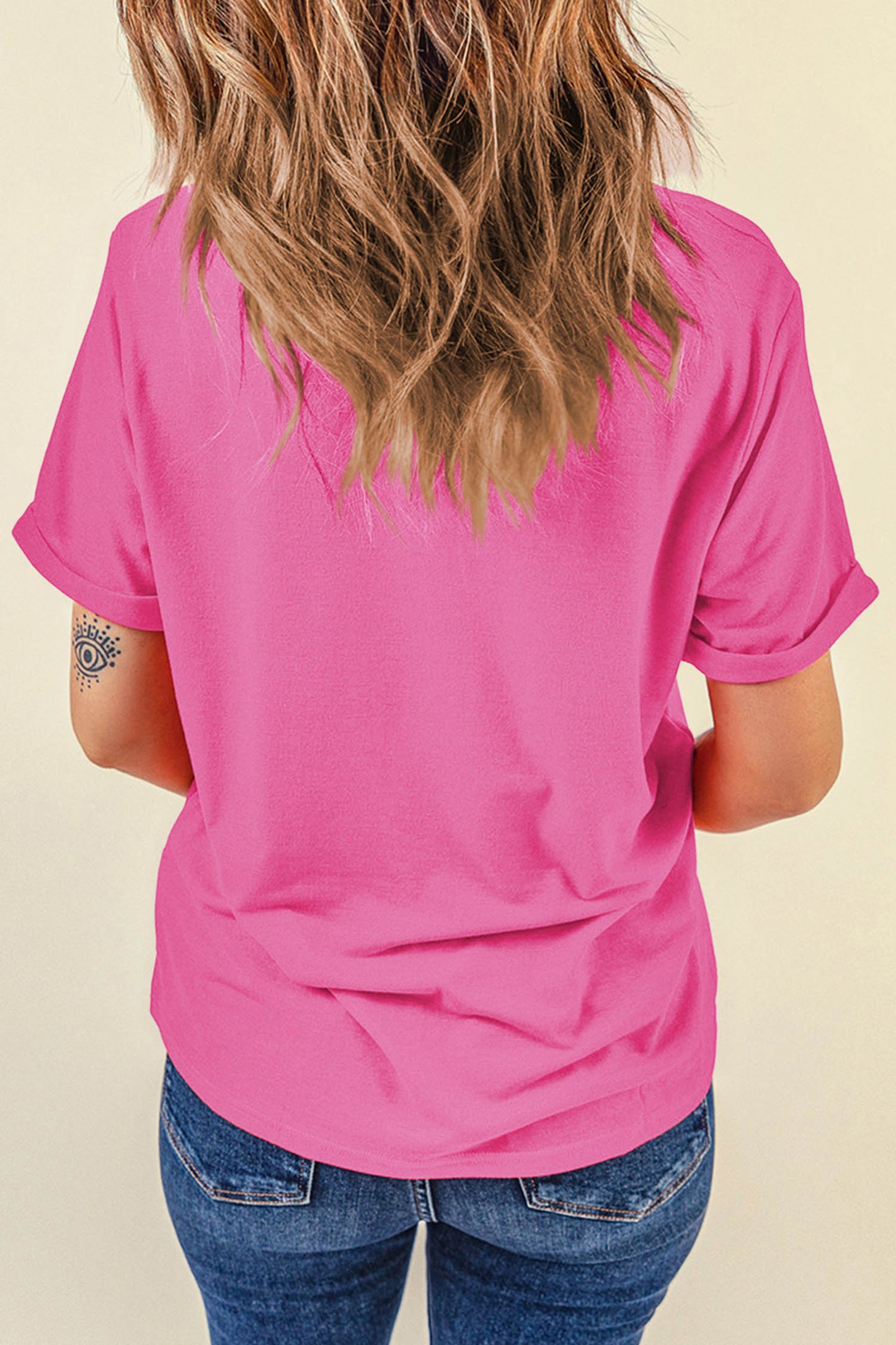 Pink Floral Starfish Tee