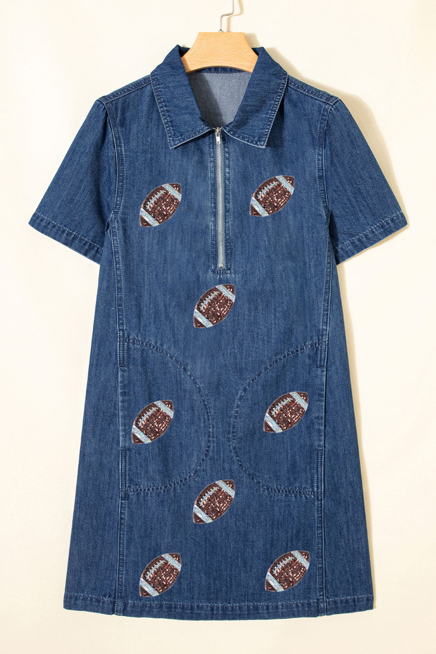 Denim Gameday Dress