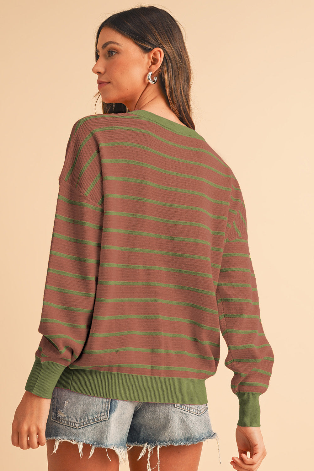 Striped Relaxed Sweater
