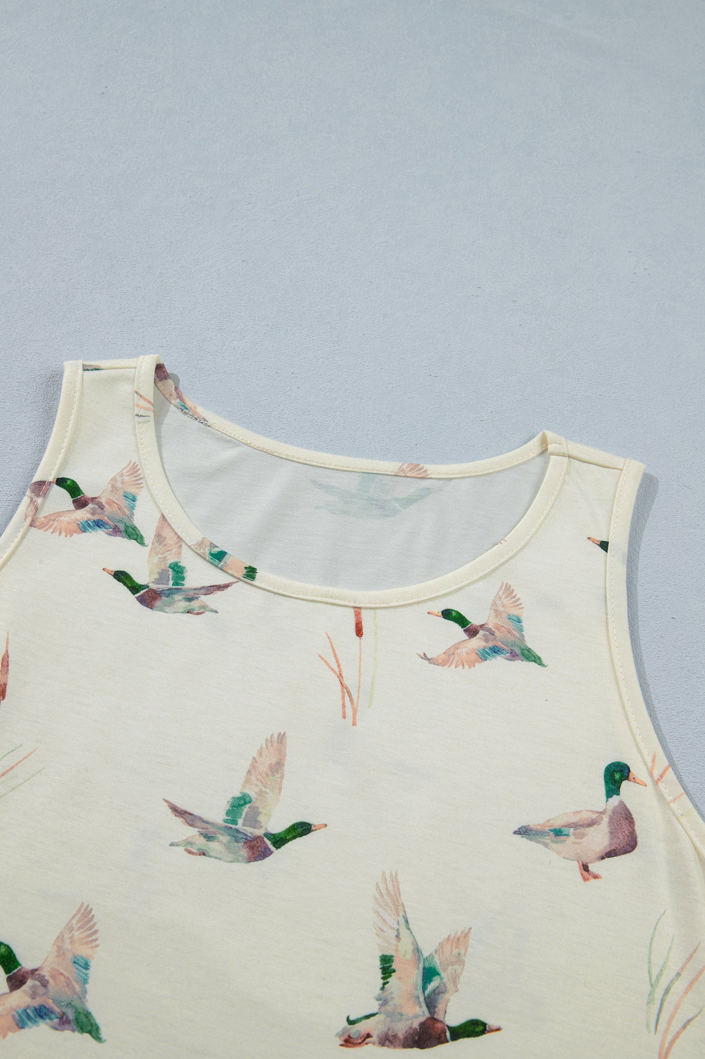 Mallard Print Tank Top