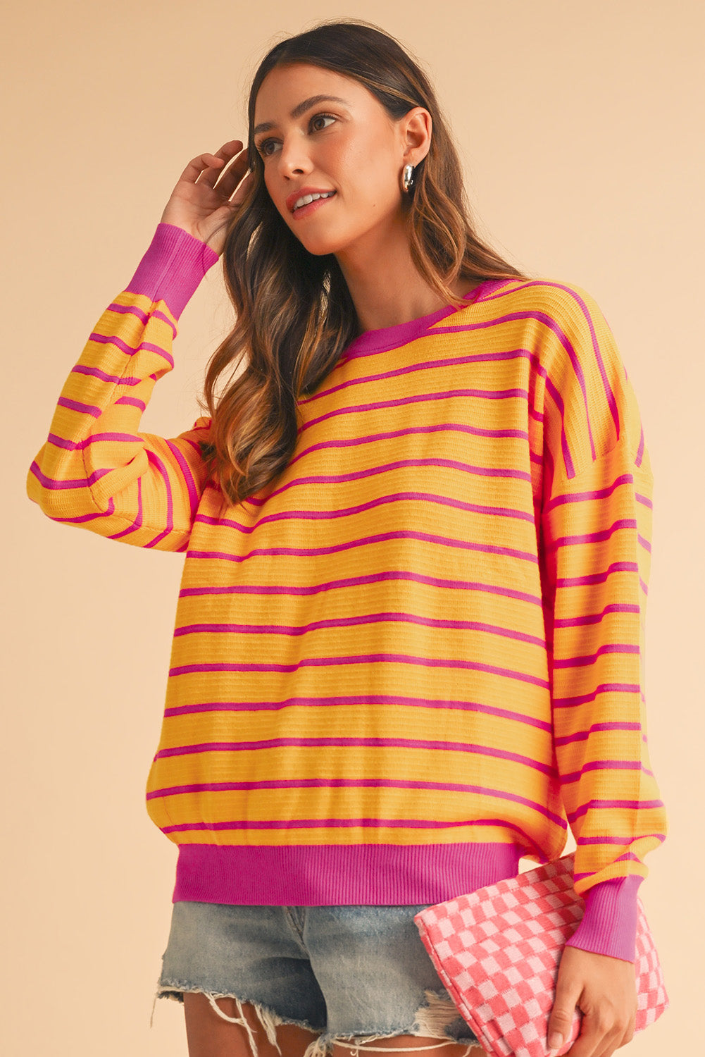 Striped Relaxed Sweater