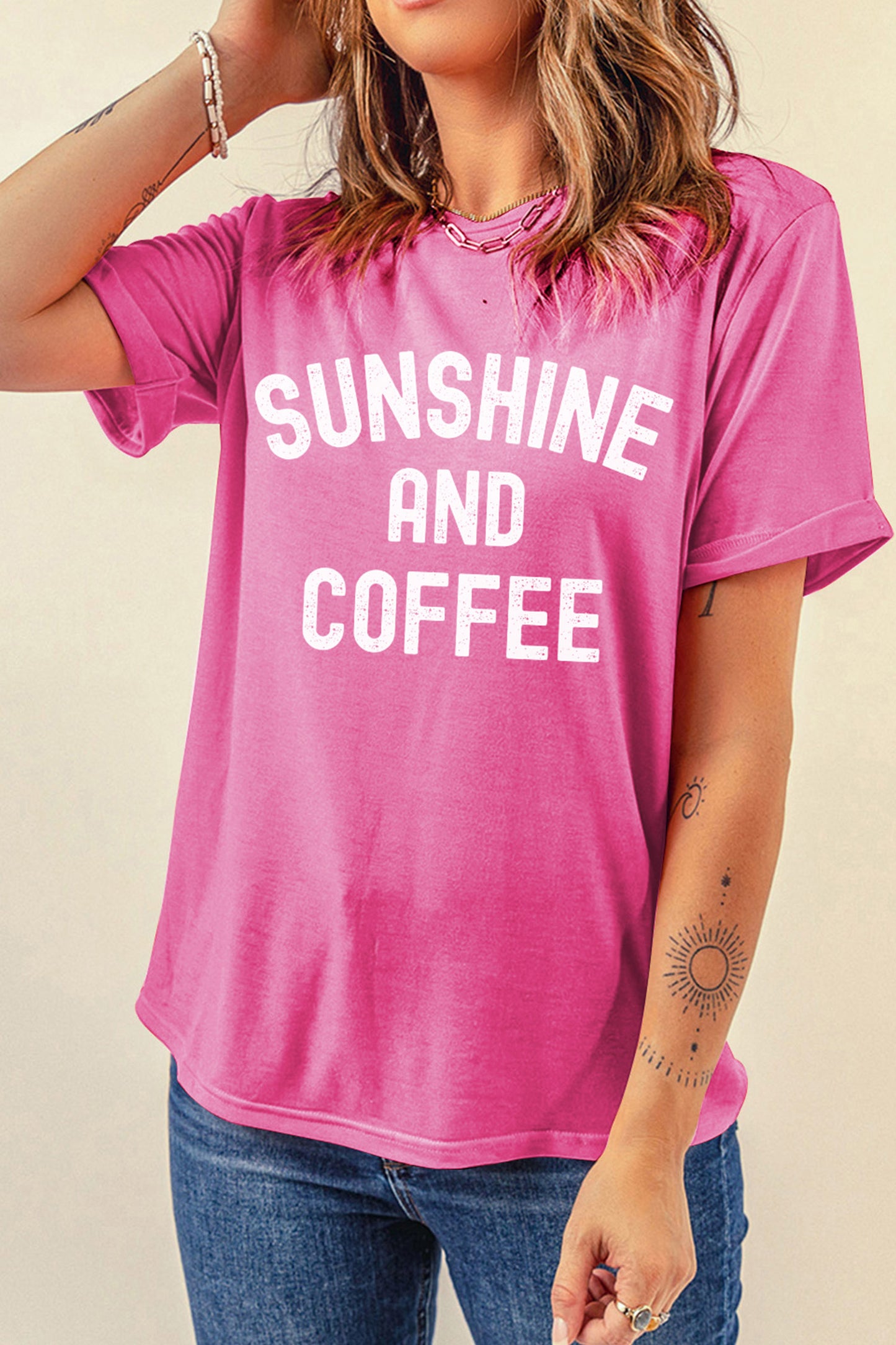 Sunshine and Coffee Tee