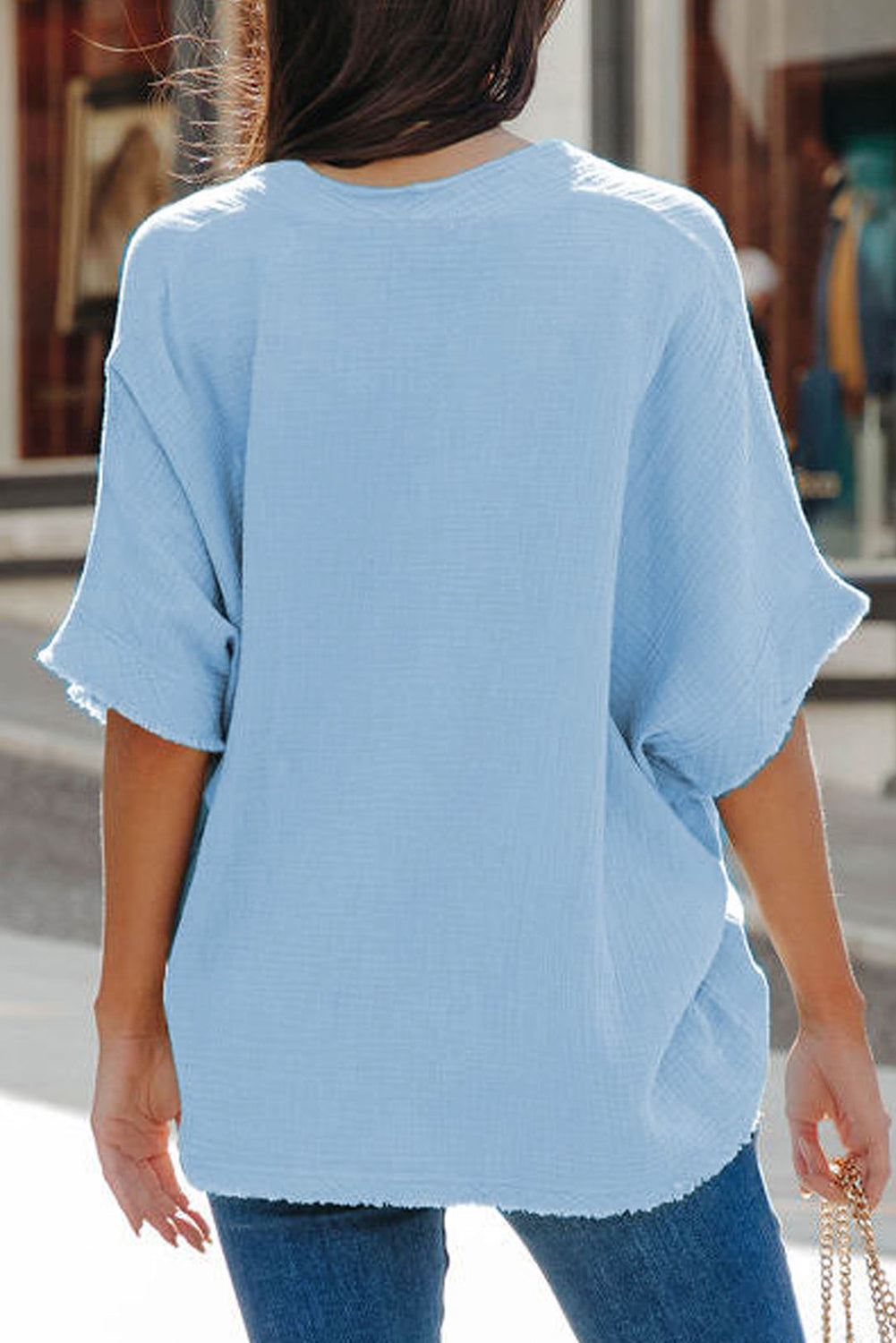 Cotton Gauze Top