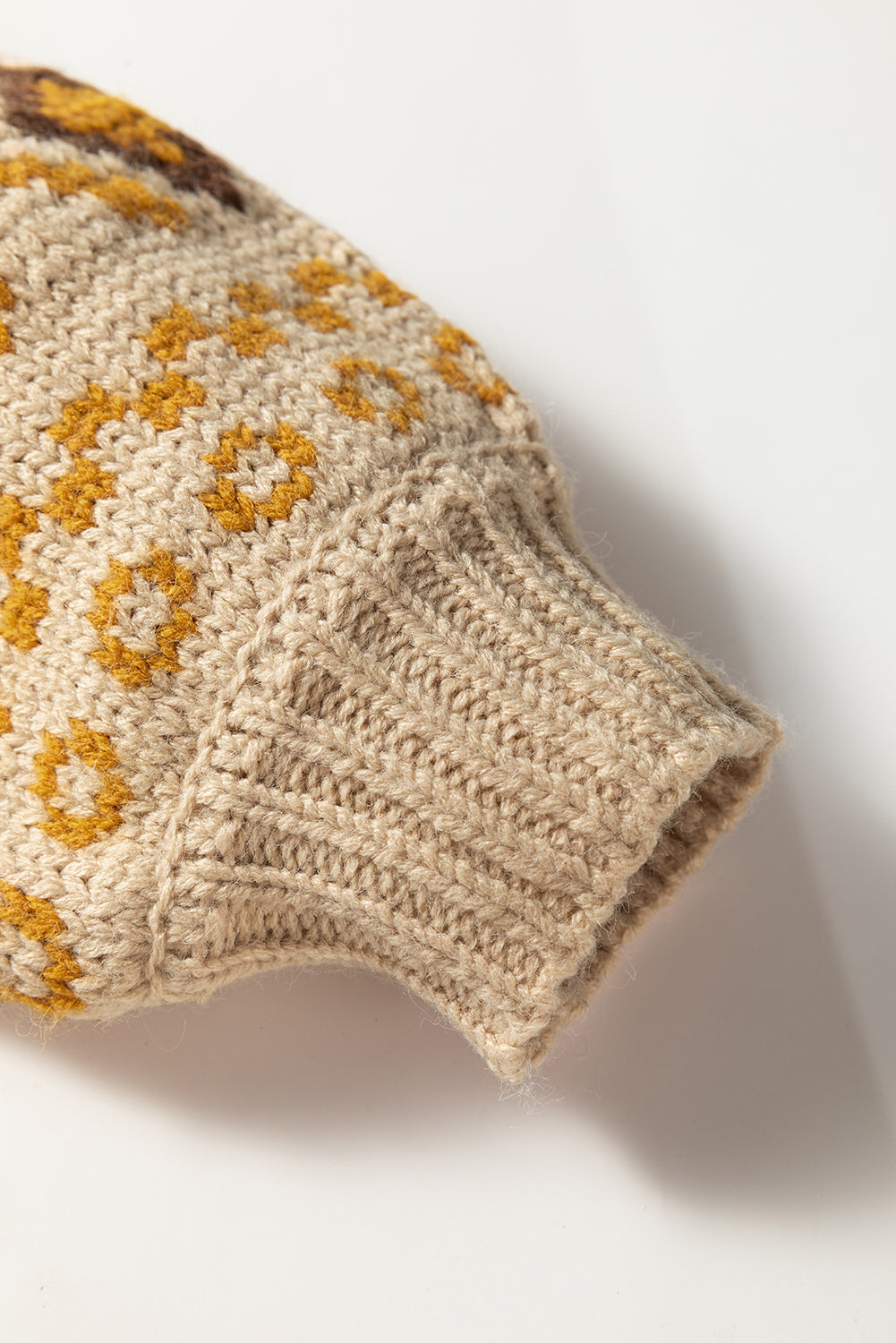 Khaki Button Front Cardigan