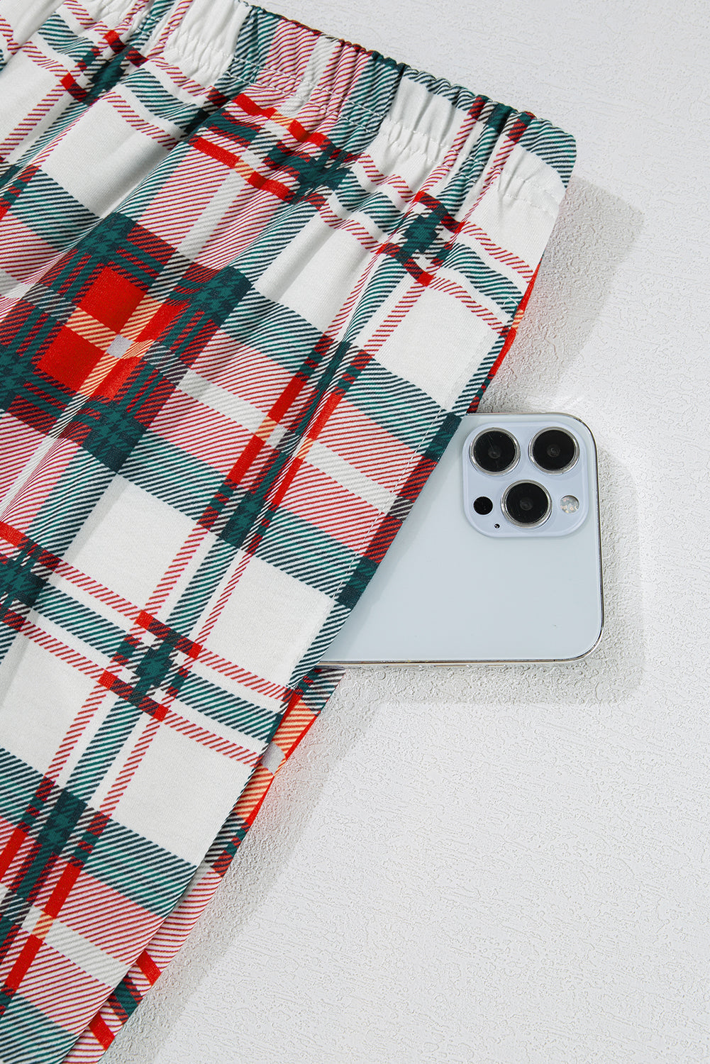 Christmas Plaid Pajama Set