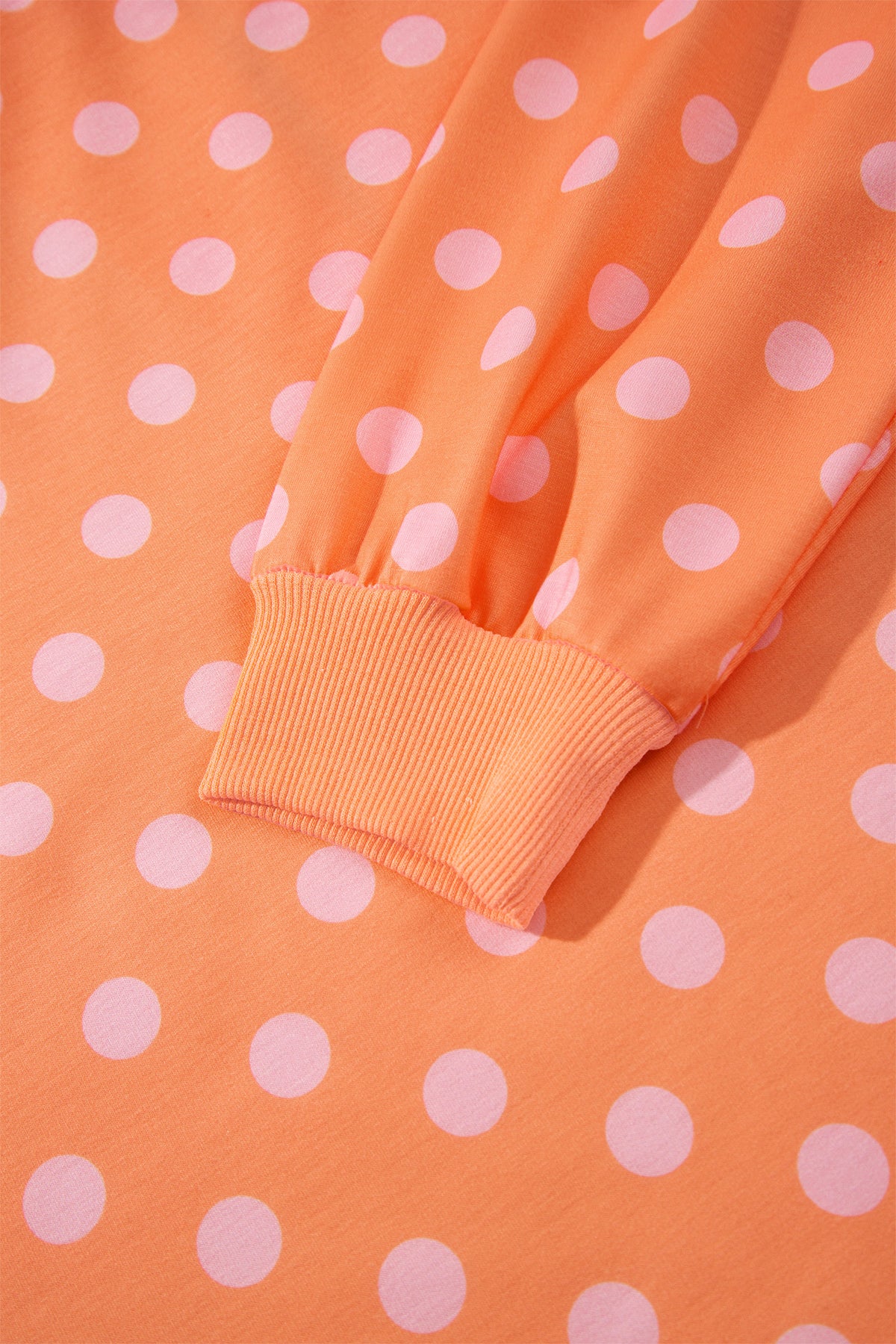 Polka Dot Hoodie & Mini Skort Set