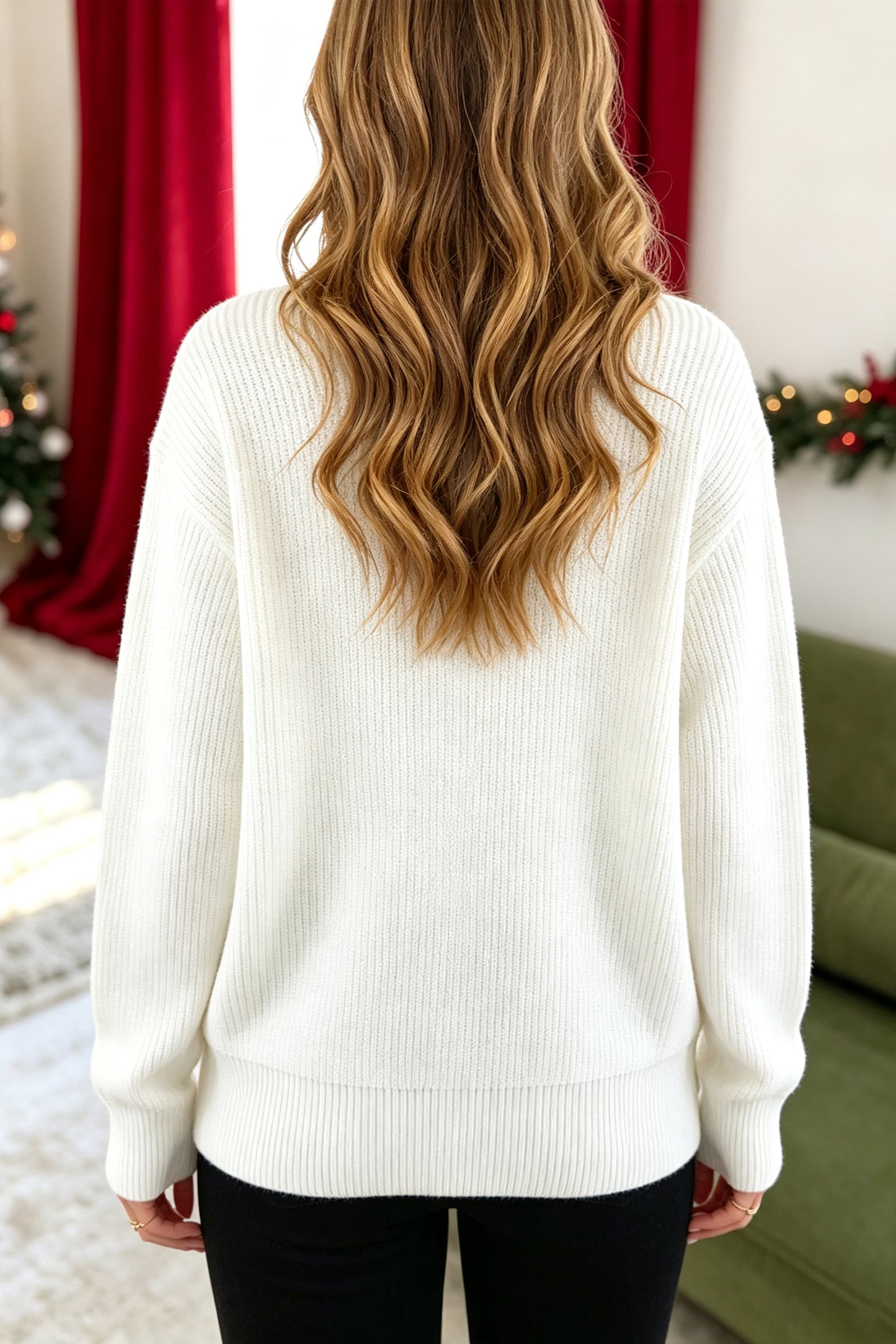 Christmas Wreath Sweater