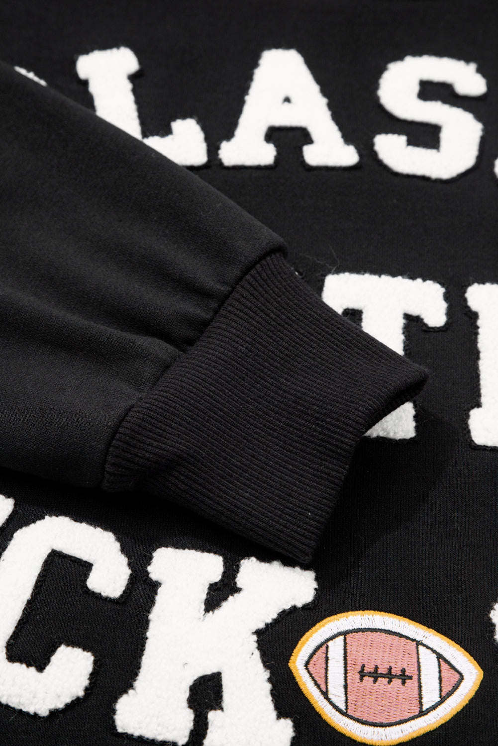 Black CLASSY UNTIL KICKOFF Sweatshirt