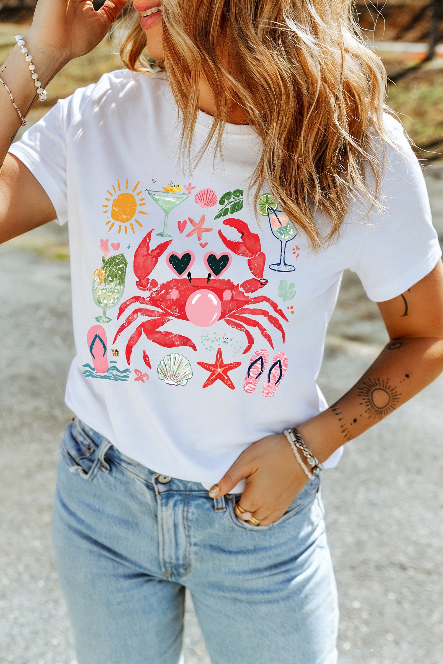 Summer Crab Tee
