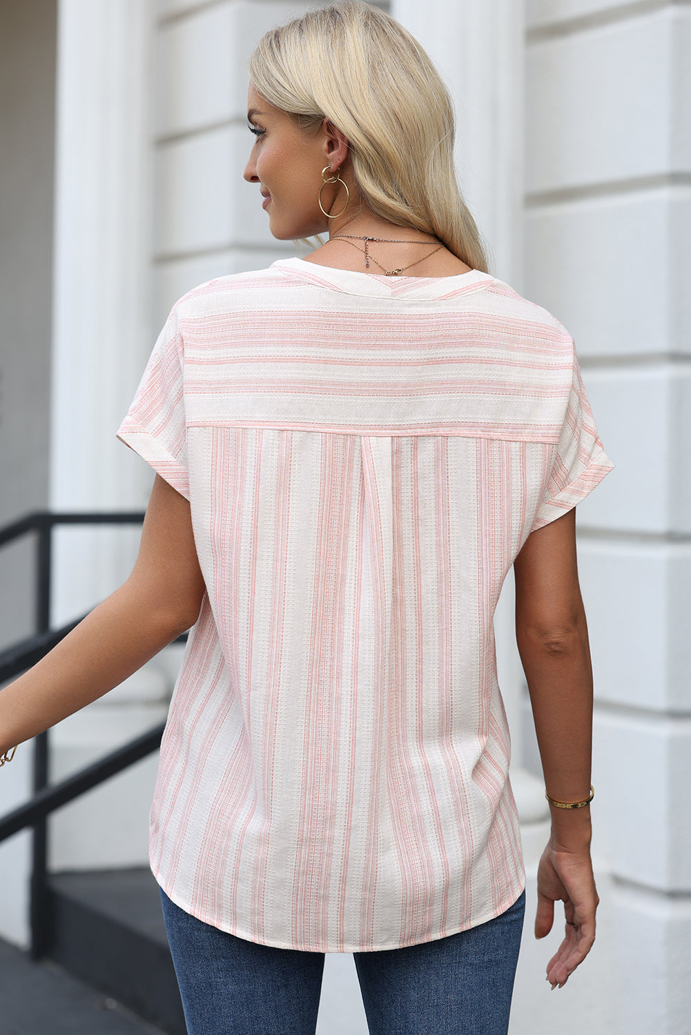 Striped Gauze Shirt