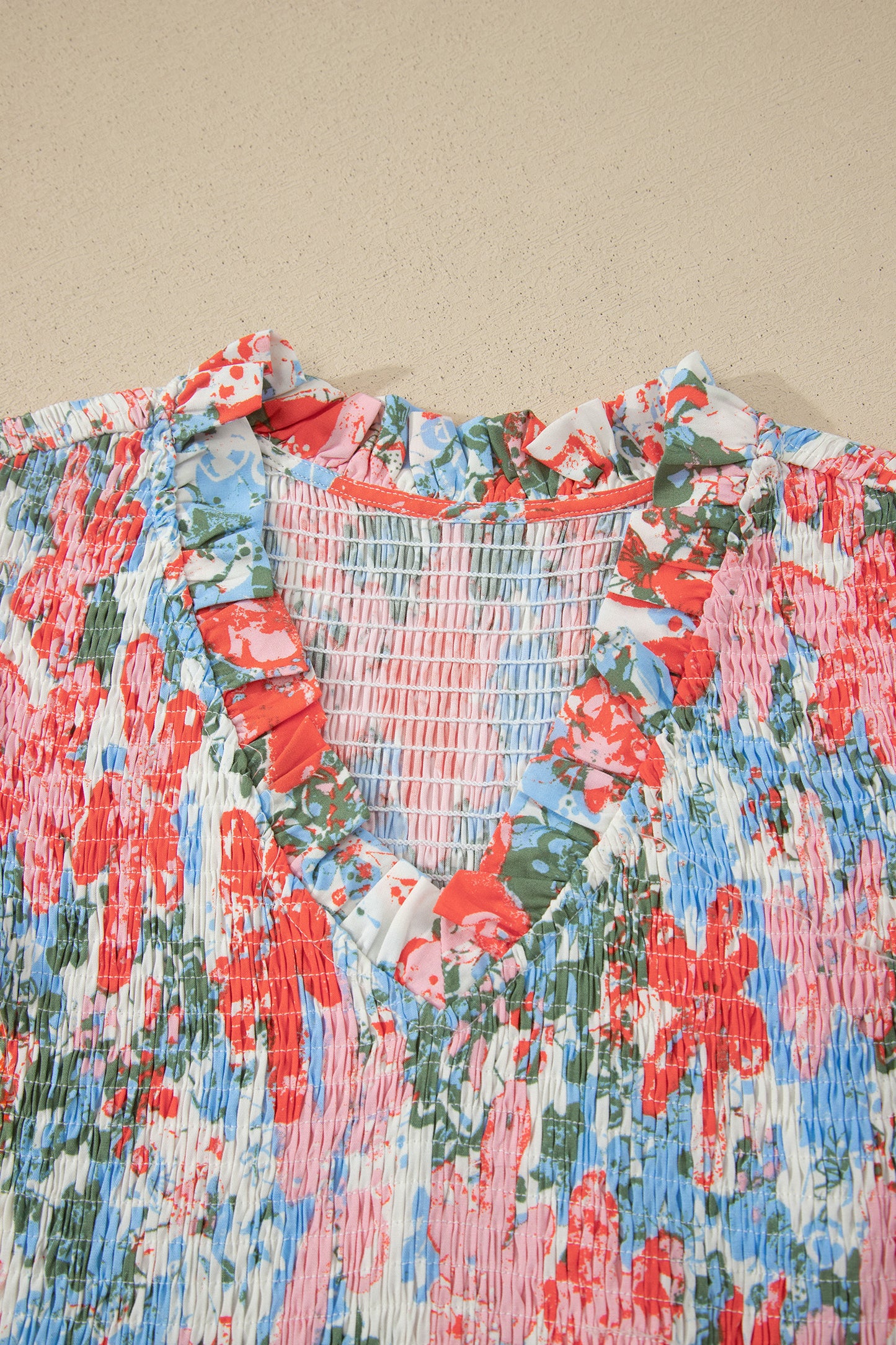 Floral V-Neck Maxi Dress