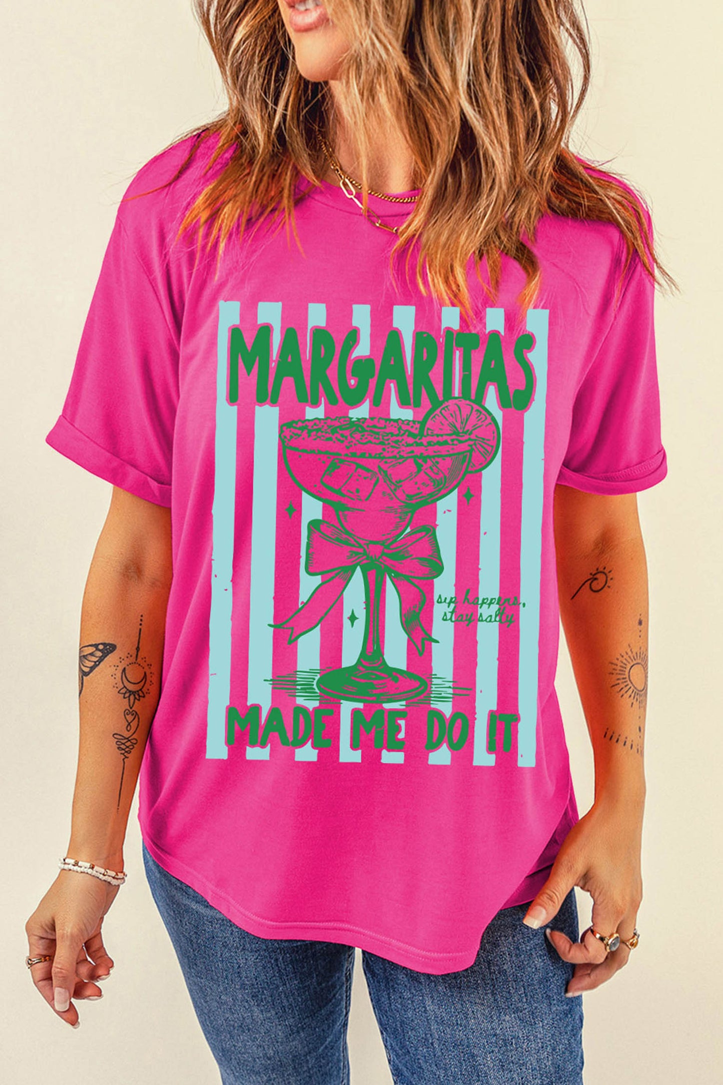 Margaritas Made Me Do Tee