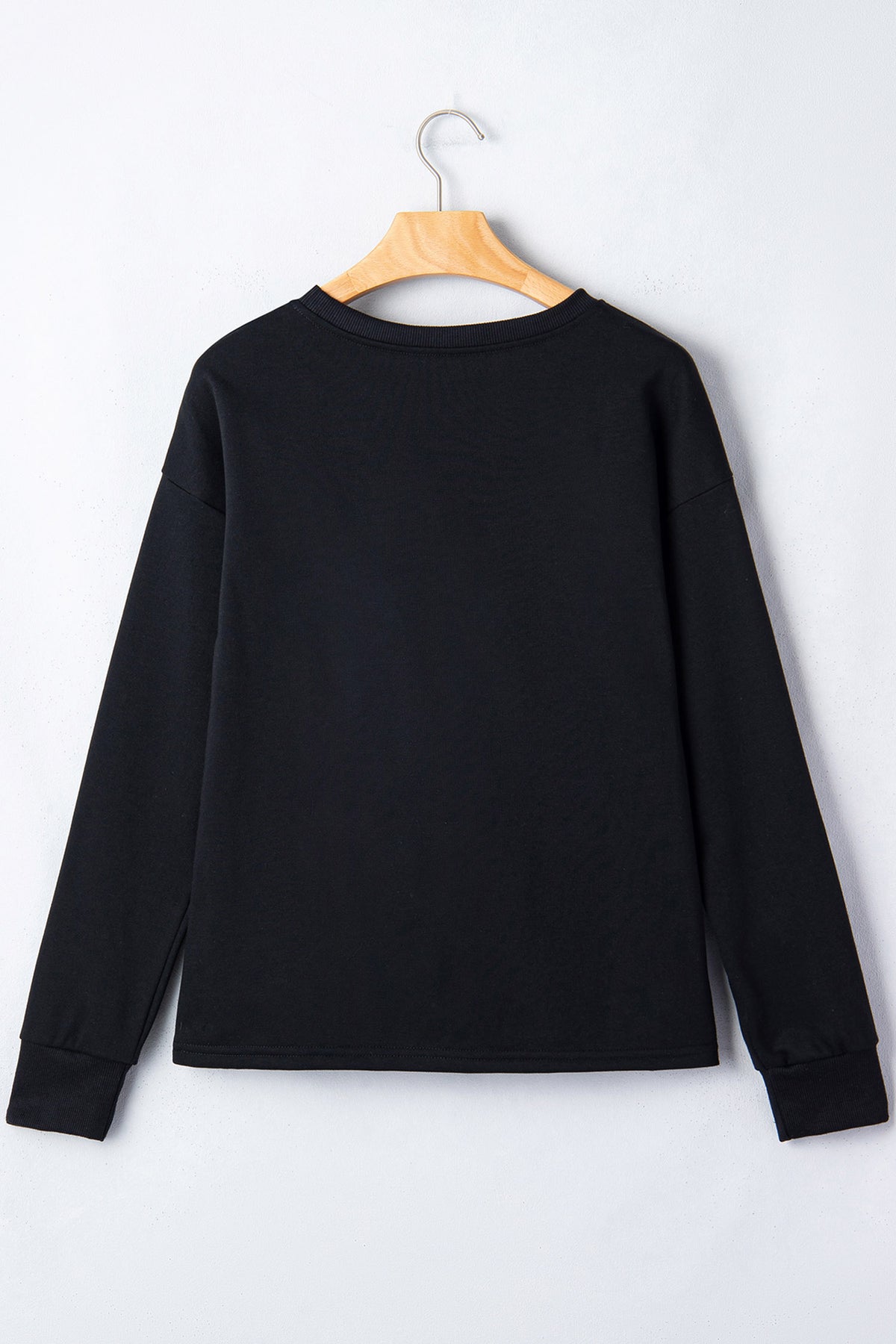 Glitter Ghost Halloween Long Sleeve T-Shirt