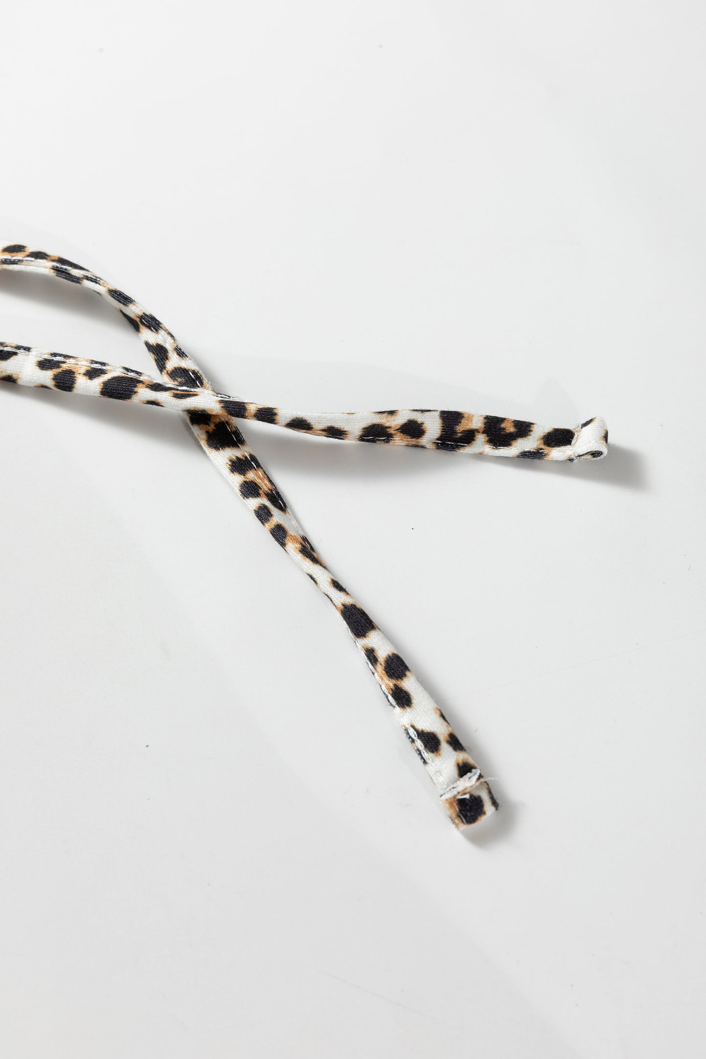 Leopard Trim Hoodie