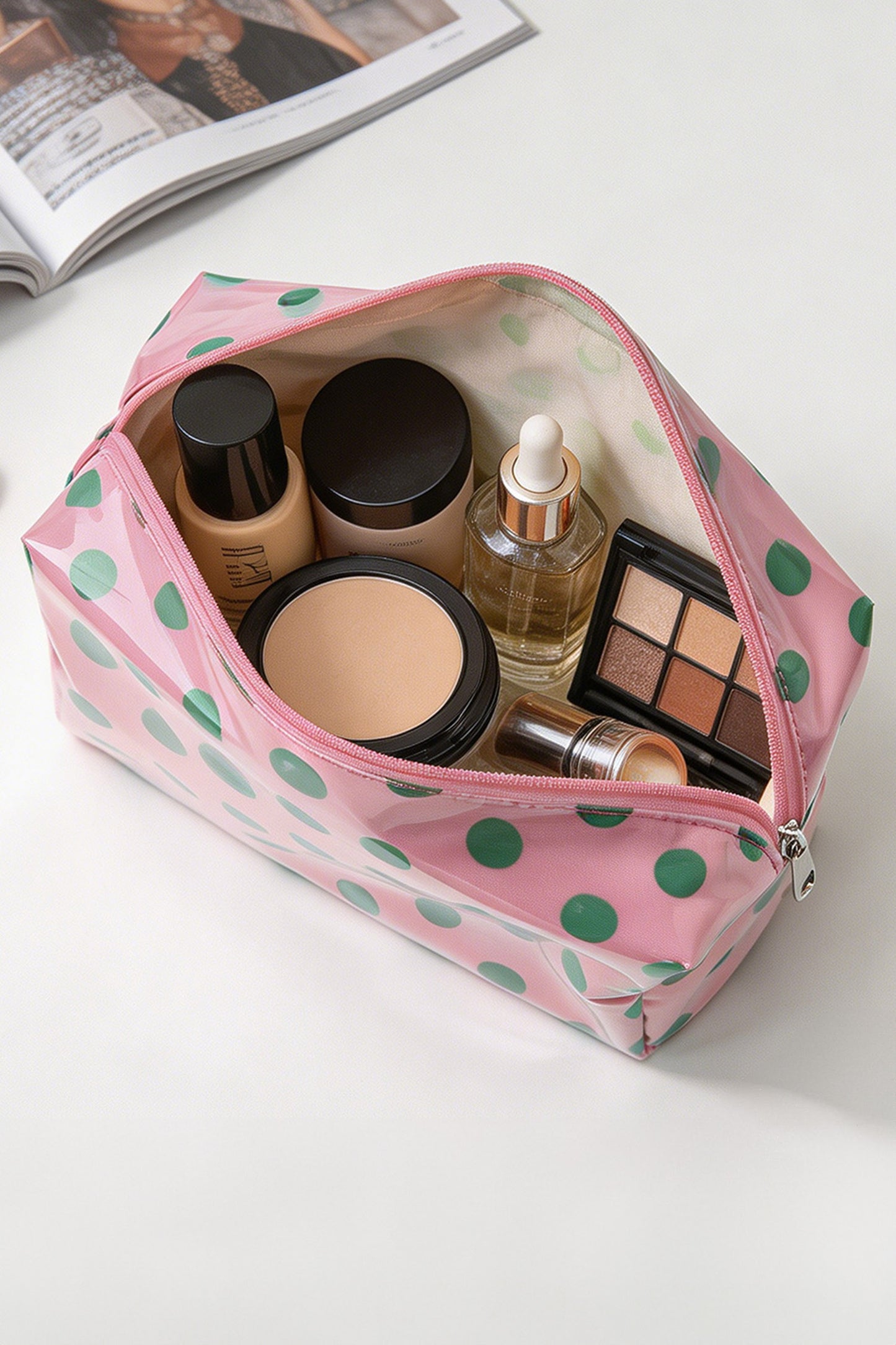 Polka Dot Travel Organizer