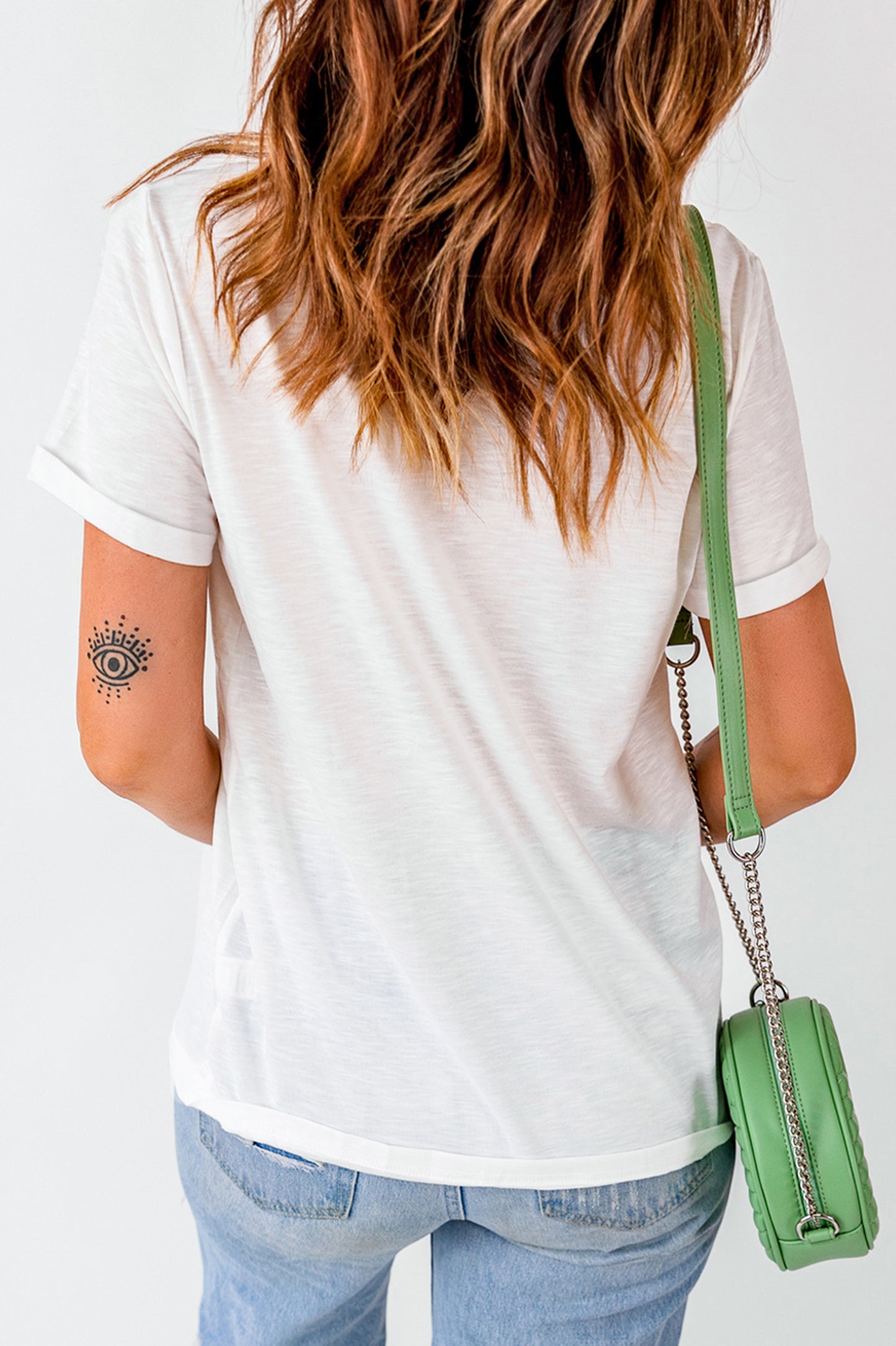 Sequin Lemon Summer Tee