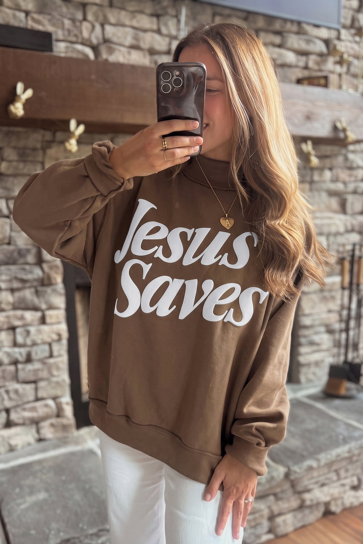 Jesus Saves Sweatshirt