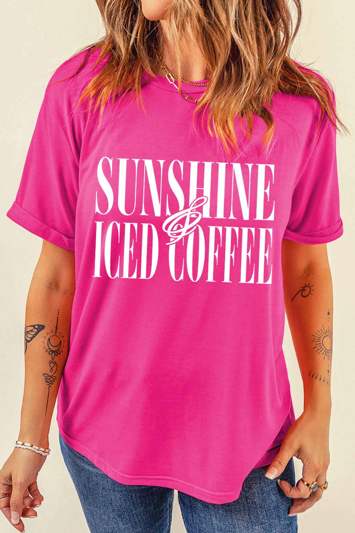 Sunshine & Iced Coffee Tee