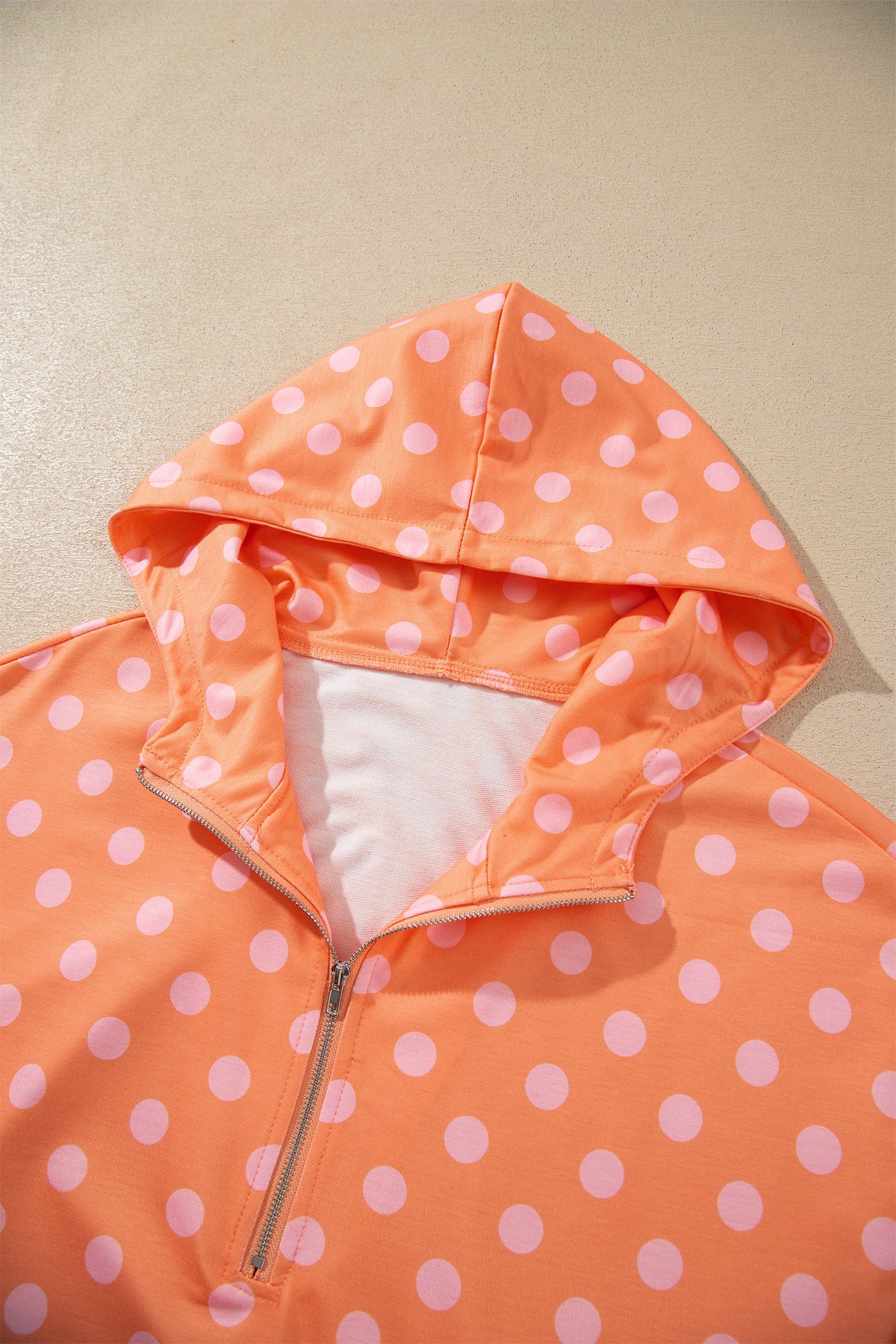 Polka Dot Hoodie & Mini Skort Set