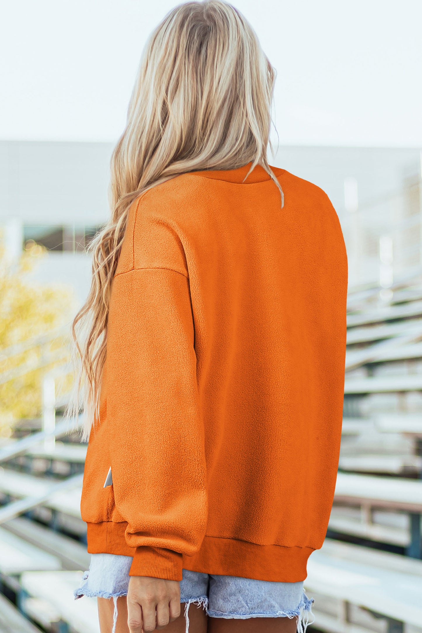 Reversible Pumpkin/Fall Sweatshirt