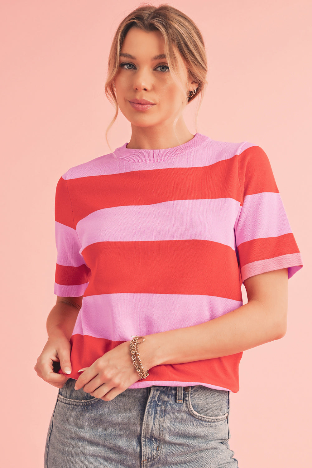 Bold Striped Tee