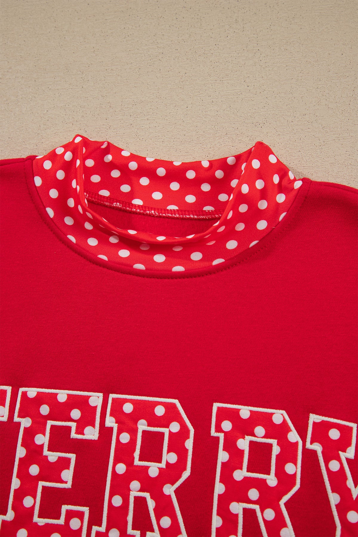 Polka Dot Christmas Sweatshirt