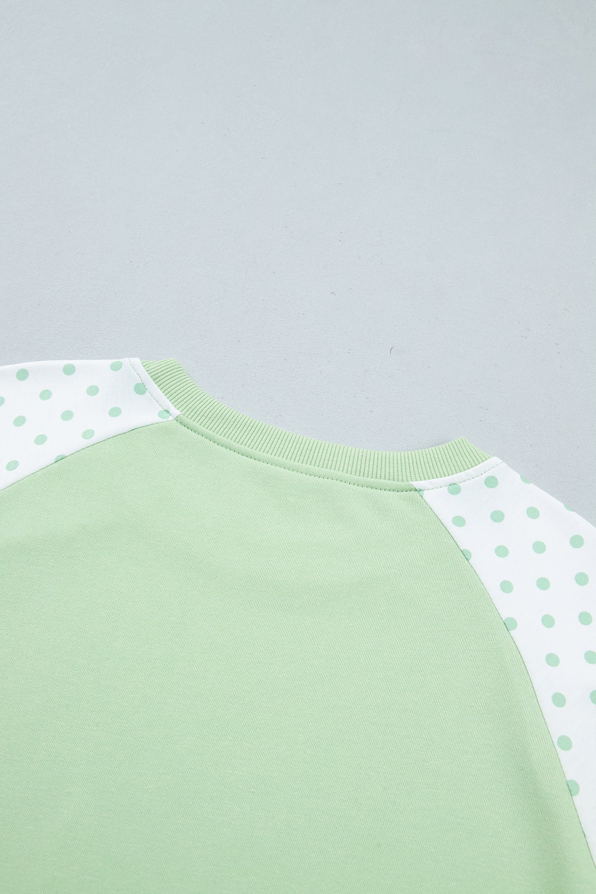 Polka Dot Patchwork Pants Set