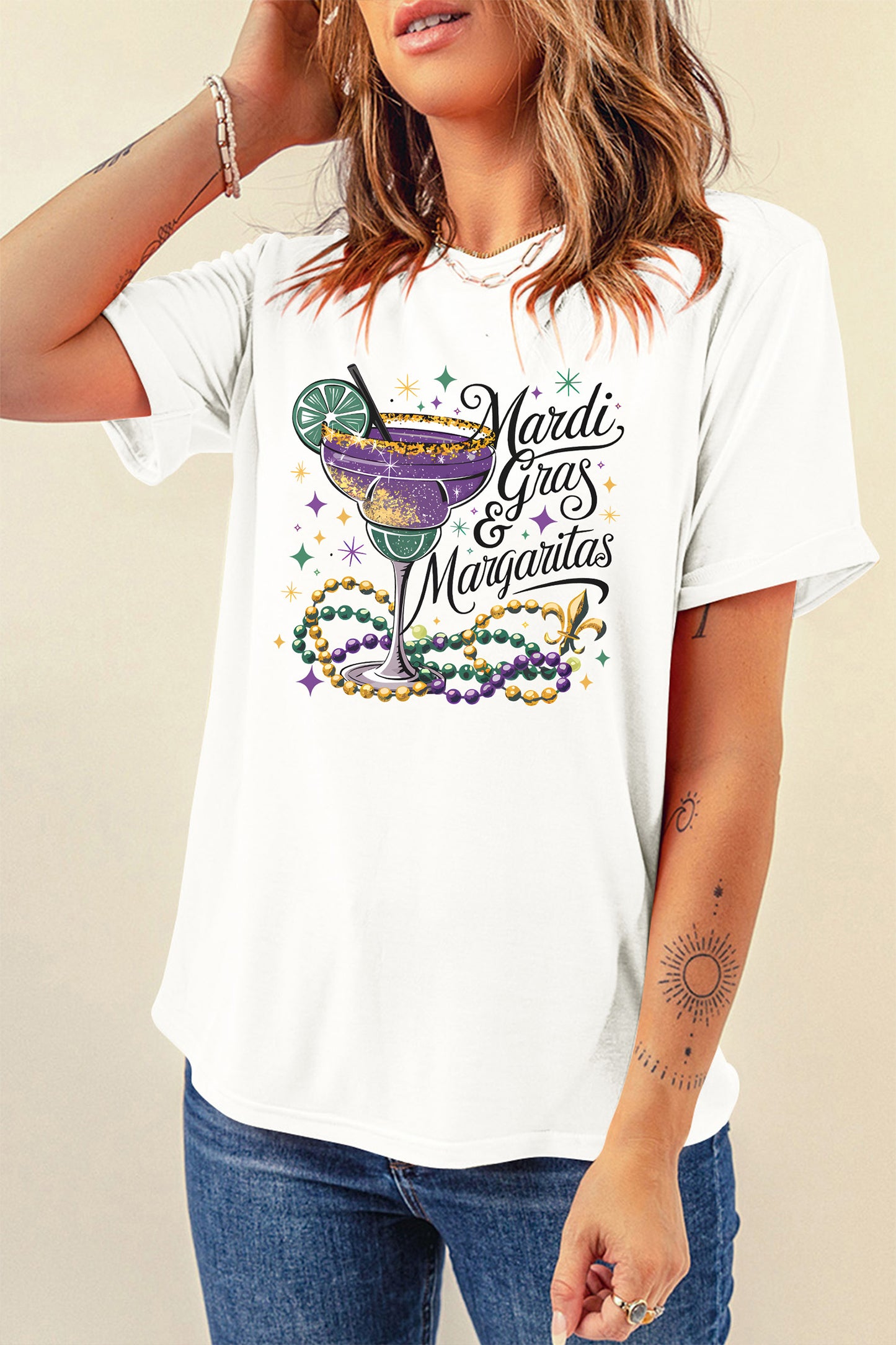 Mardi Gras Cocktail T-Shirt