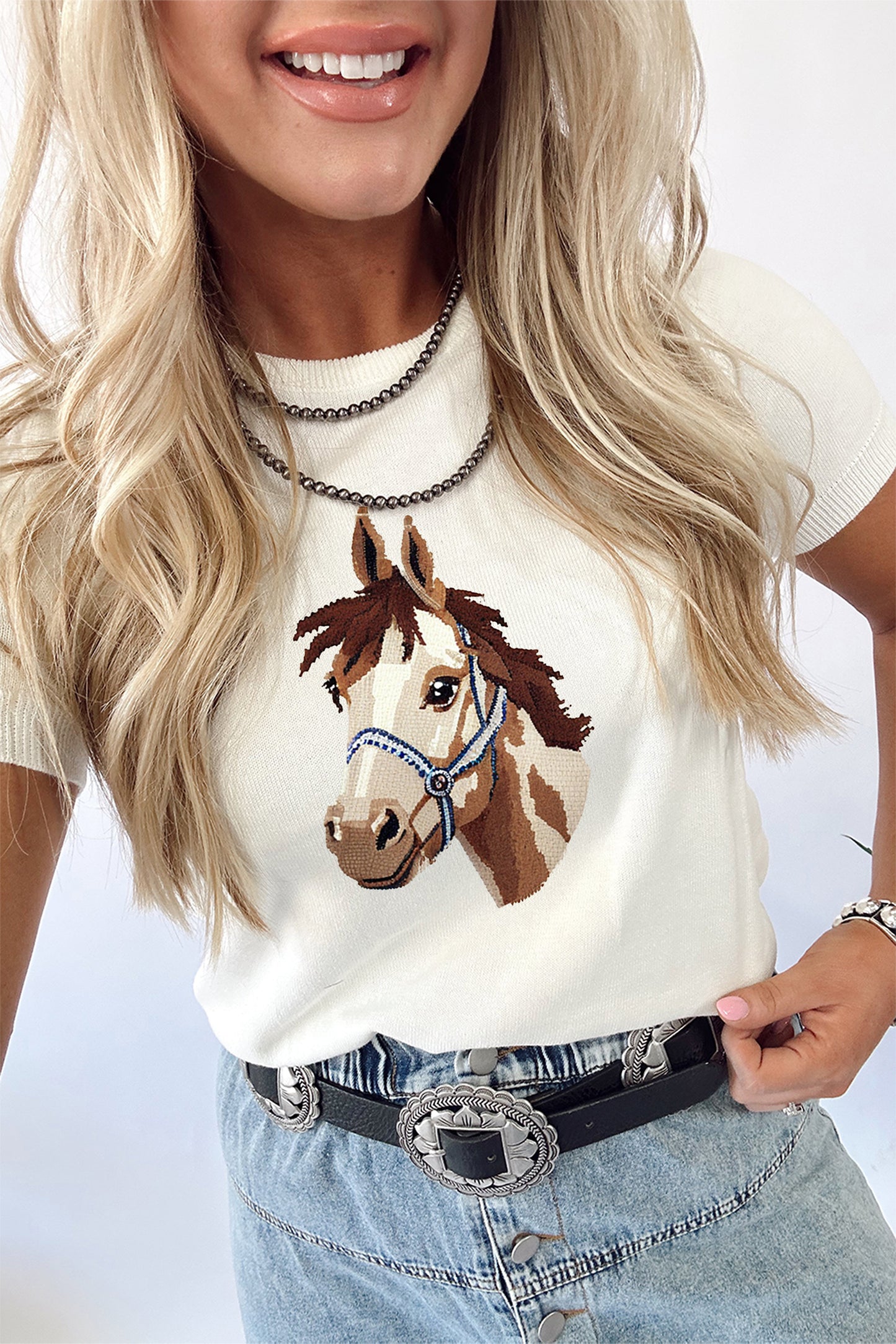 Wild West Horse Sweater