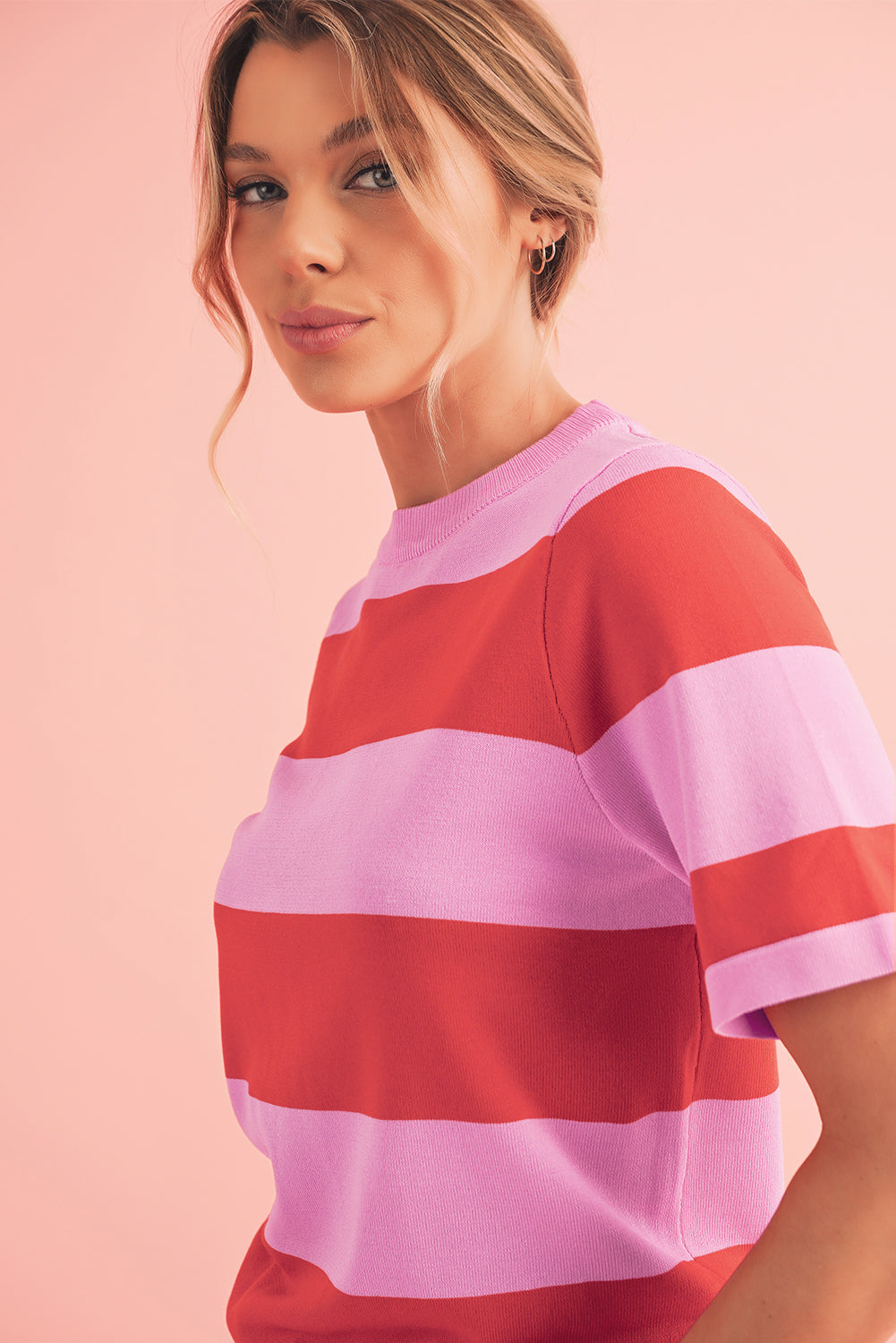 Bold Striped Tee