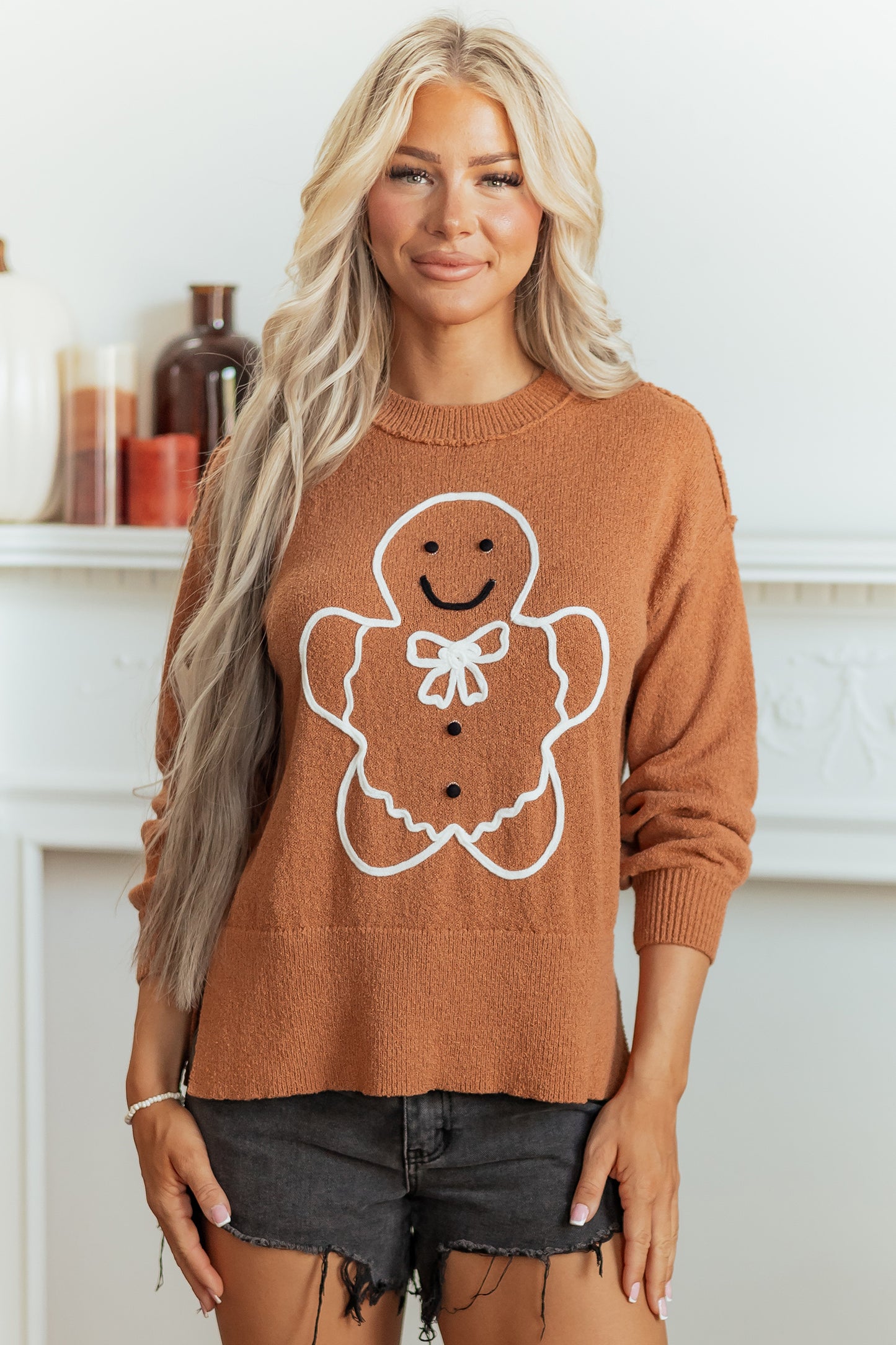 Gingerbread Christmas Sweater