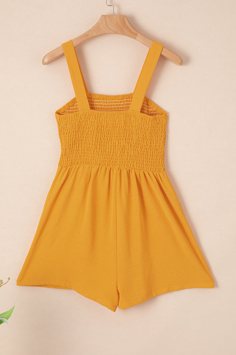 Casual Smocked Romper