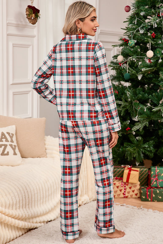 Christmas Plaid Pajama Set