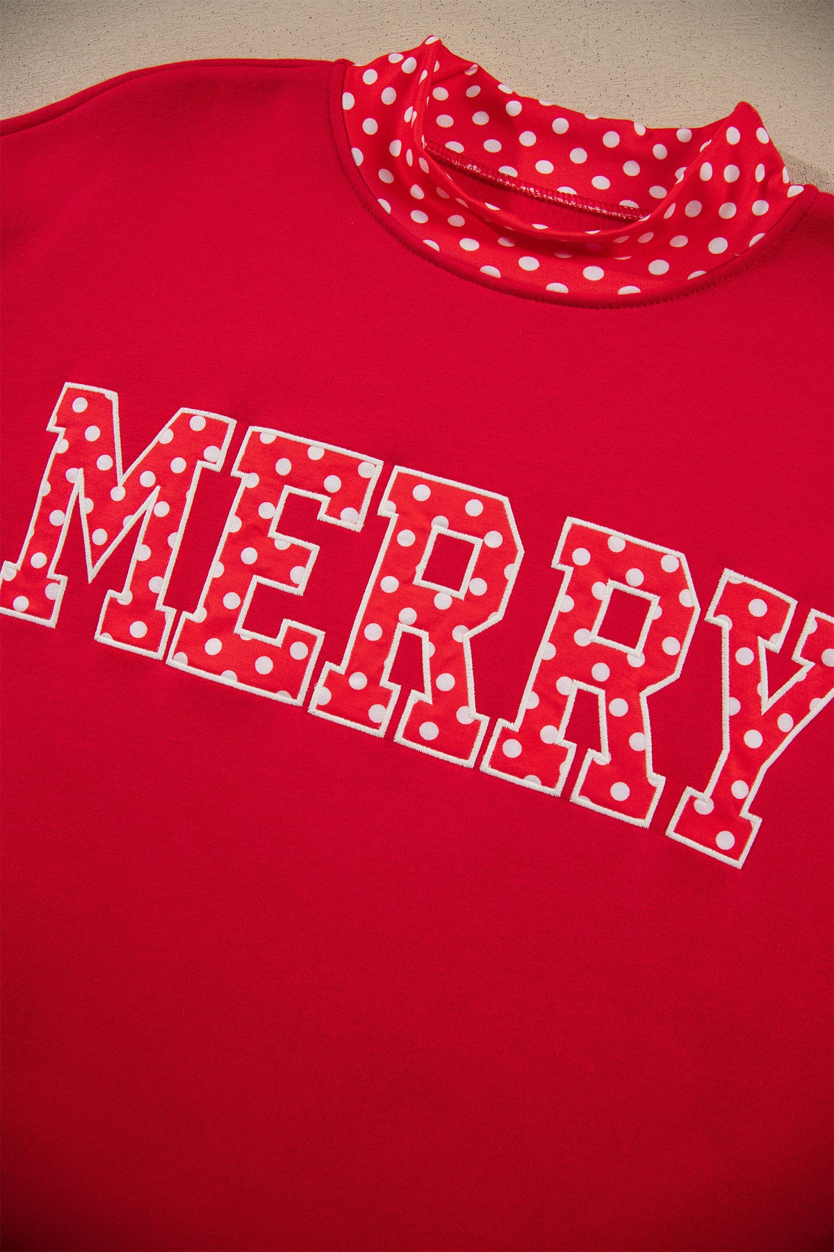 Polka Dot Christmas Sweatshirt