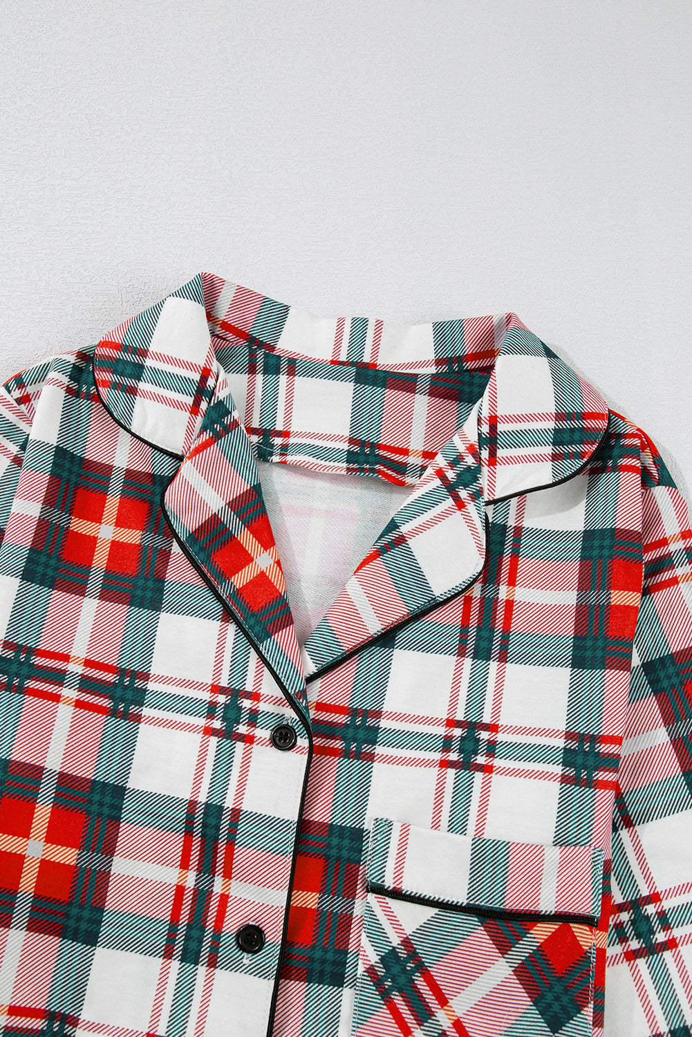 Christmas Plaid Pajama Set
