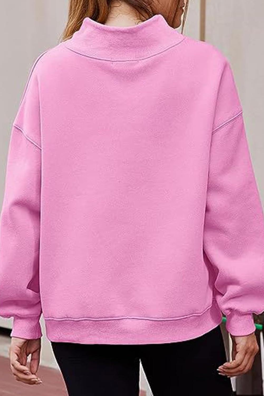 High Neck Sweatshirt