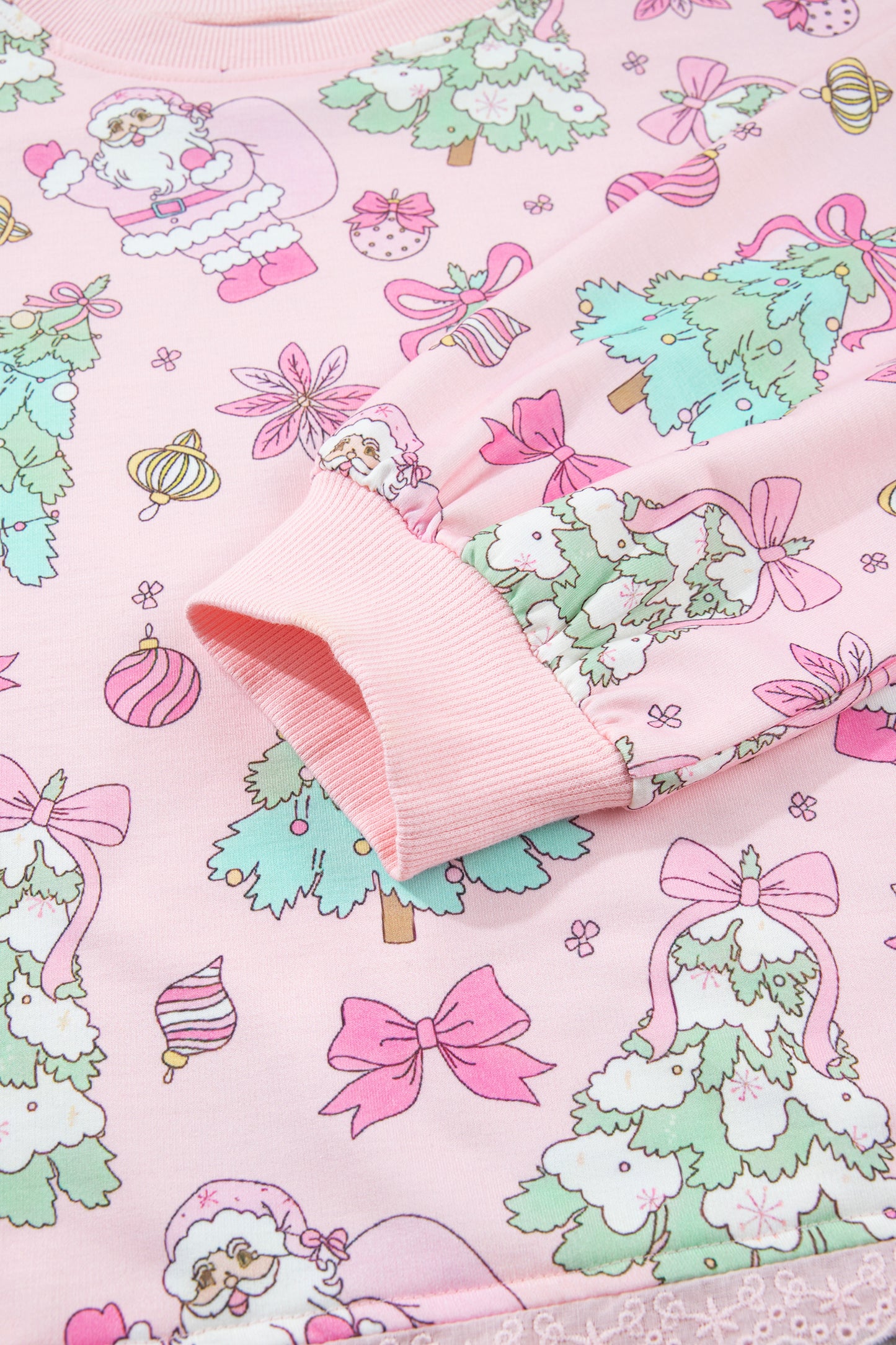 Christmas Print Skirt Set