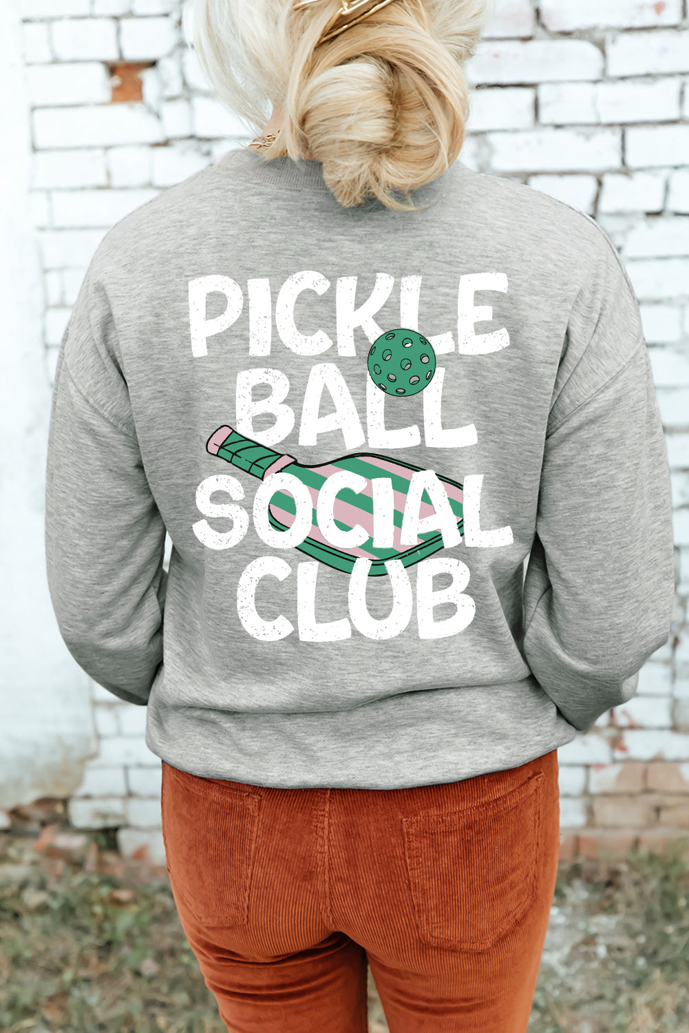 PICKLEBALL SOCIAL CLUB Game Day Sweatshirt