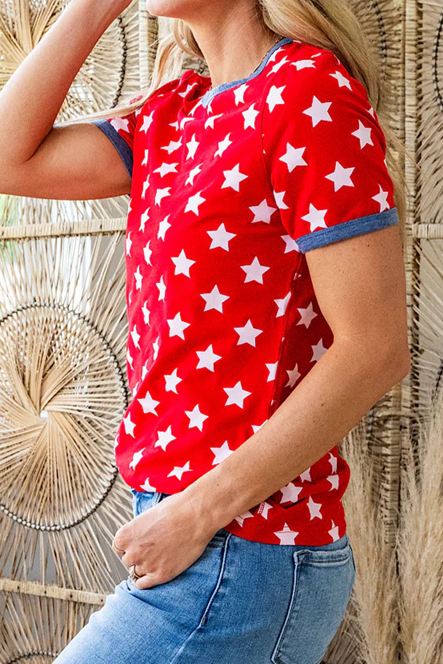 Red Stars Top