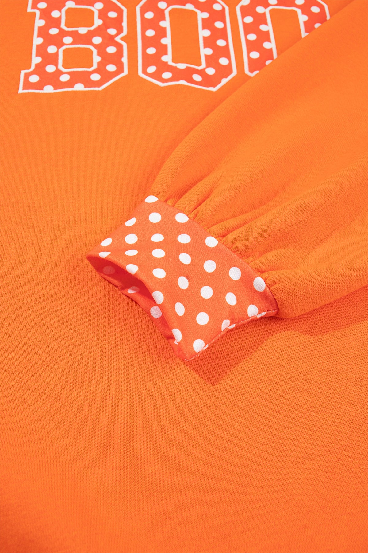 Polka Dot Pumpkin Sweatshirt