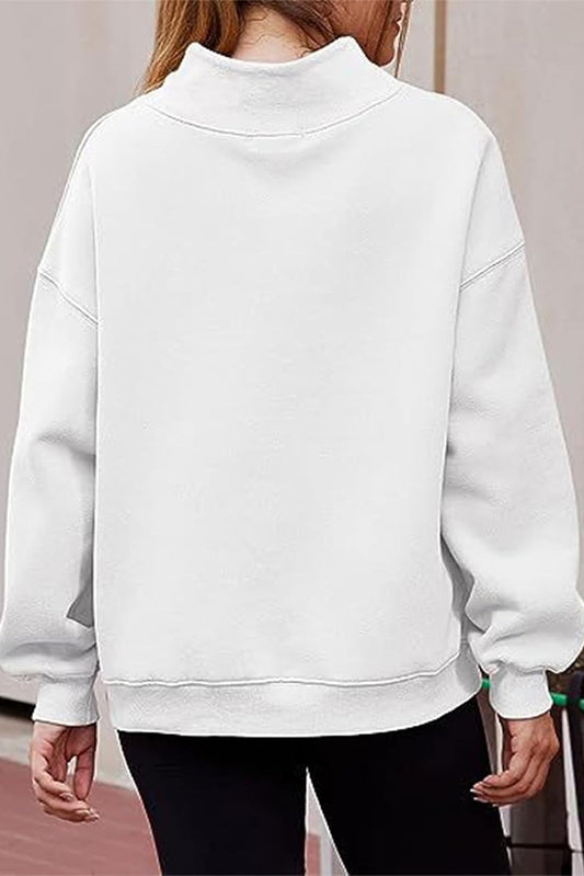 High Neck Sweatshirt