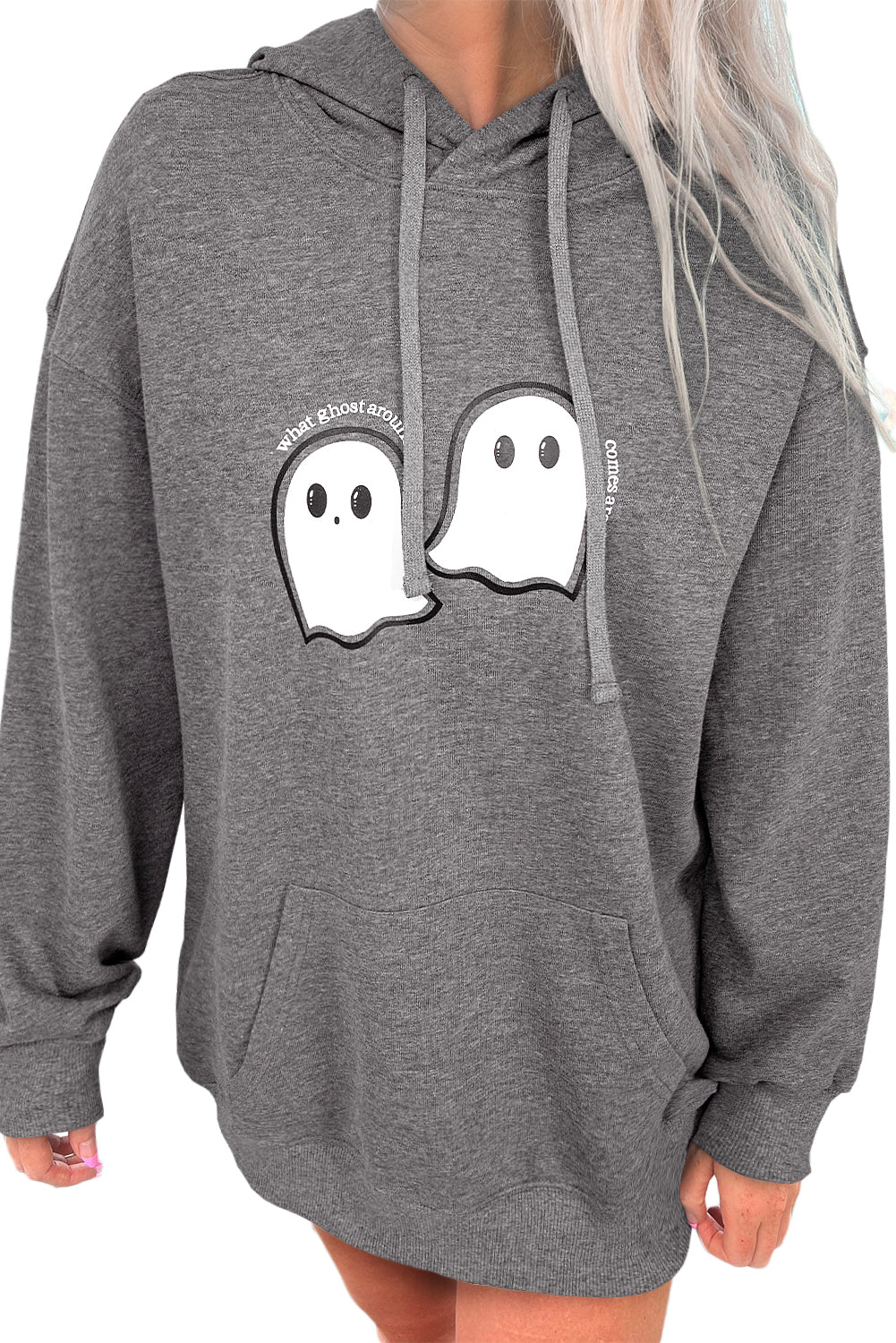 Halloween Ghost Oversized Hoodie