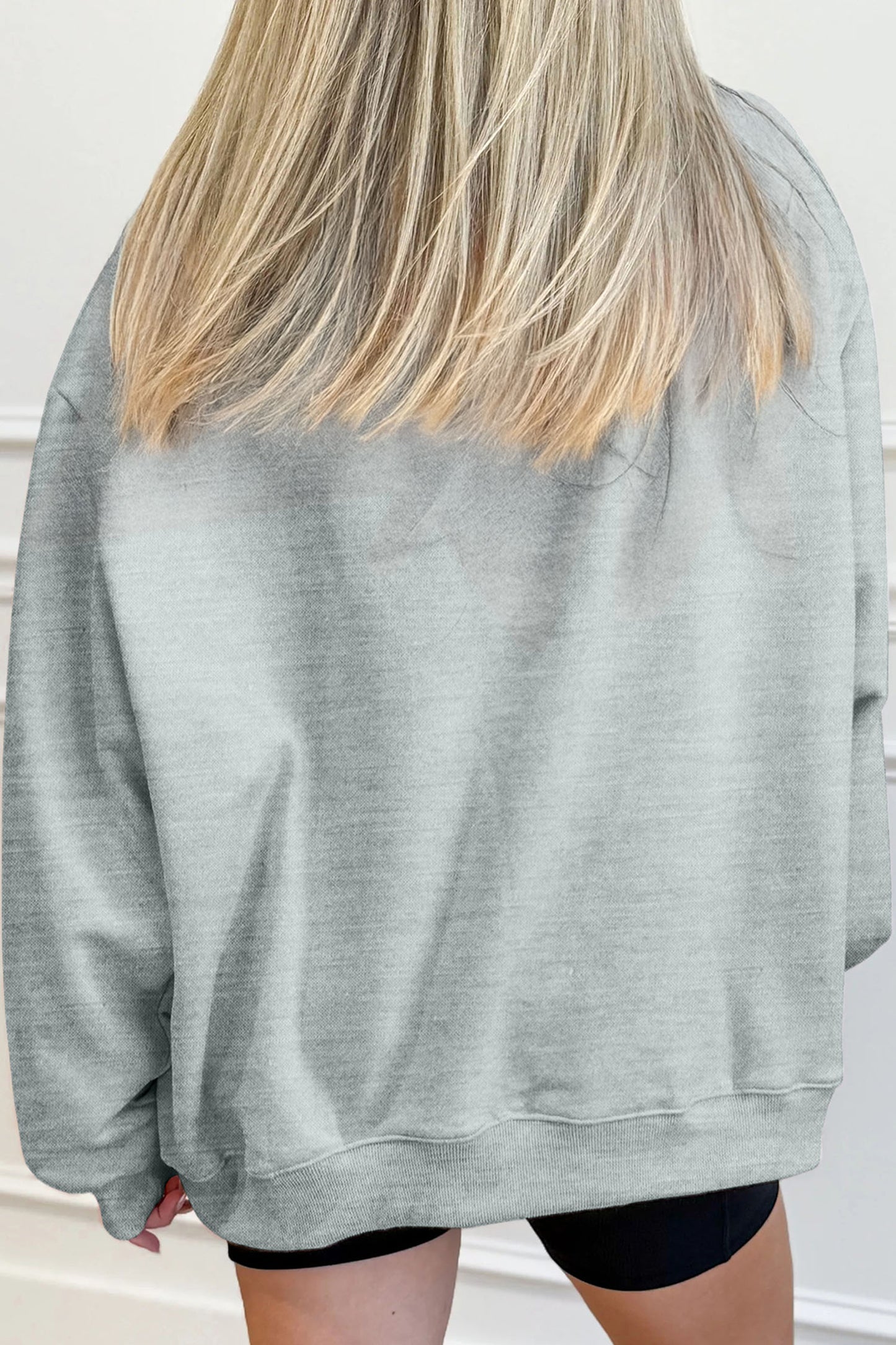 Sequin Lucky Shamrock Sweatshirt