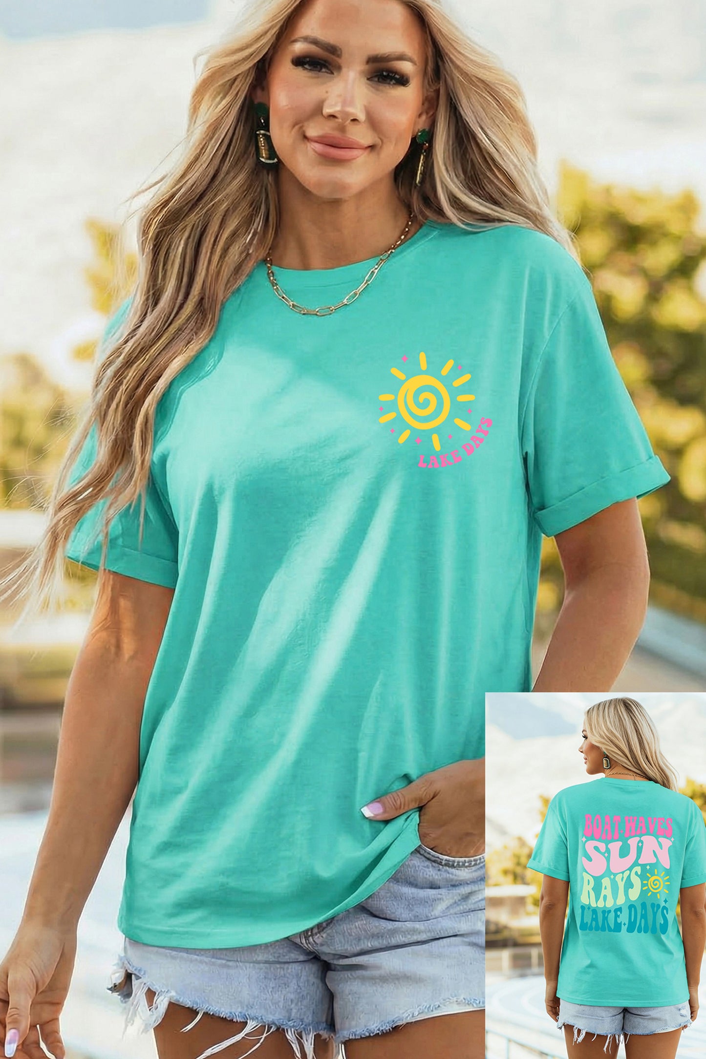 Lake Days Vacation T Shirt